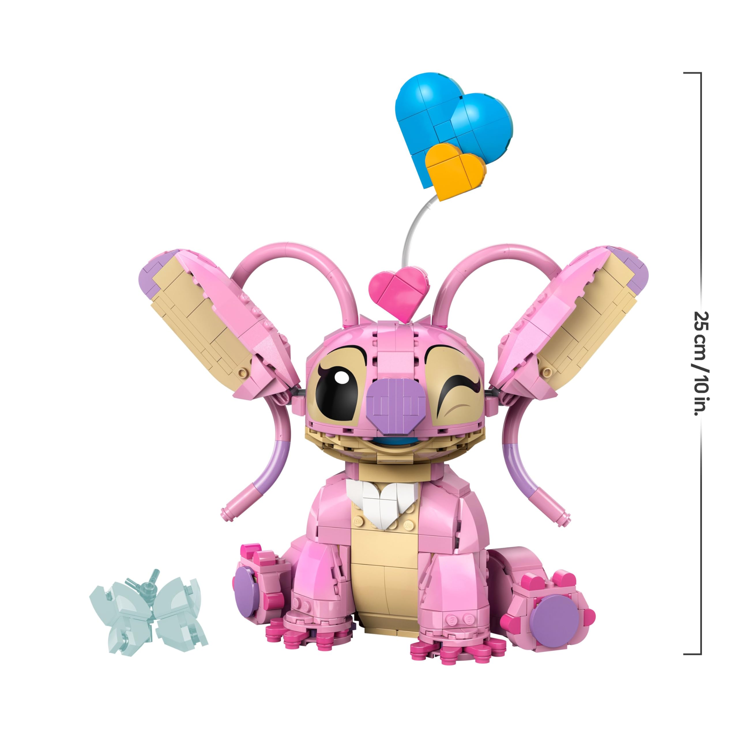 LEGO Disney Angel 43257 Building Set for Ages 9+ | Movable Parts | Display Figure 7