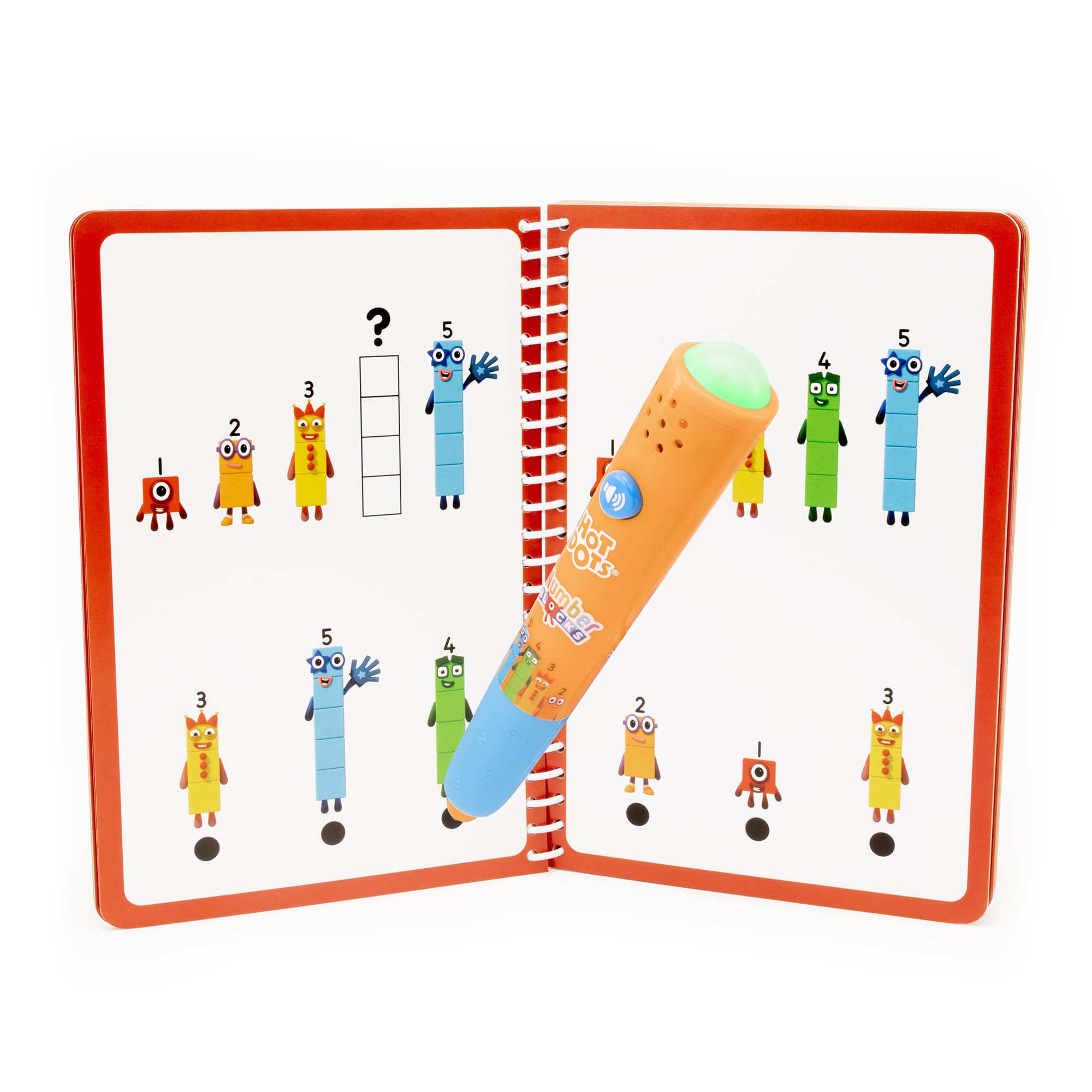 Numberblocks Hot Dots Numberblocks 1–10 Activity Book & Interactive Pen for Ages 4+ 4
