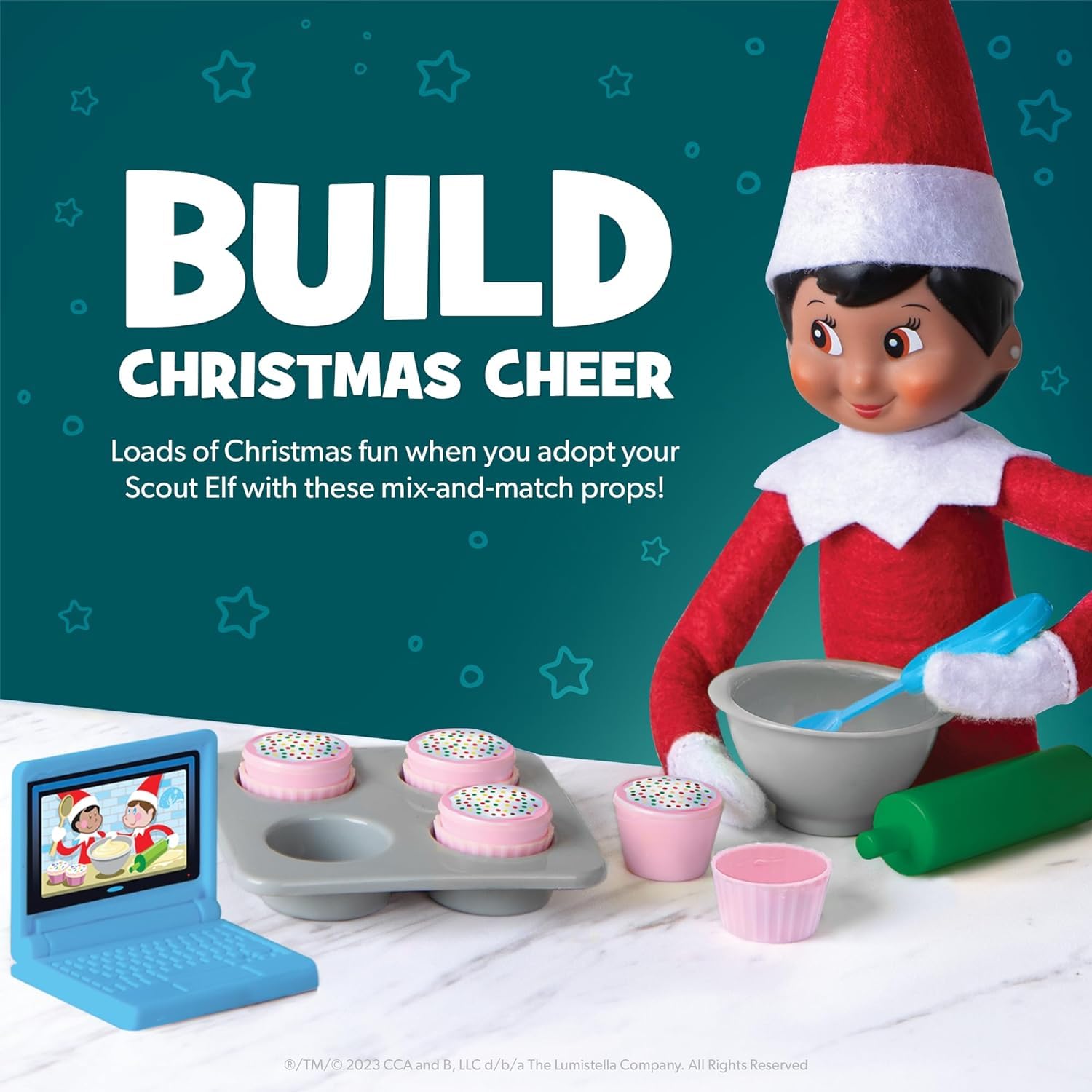 The Elf on the Shelf Polar Props: Cooking School Set - 20+ Piece Playset for Imaginative Holiday Fun 9