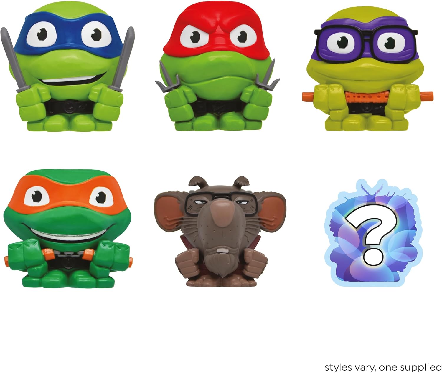 Mash"ems 53736 - Squishy TMNT Mutant Mayhem Figure Capsule