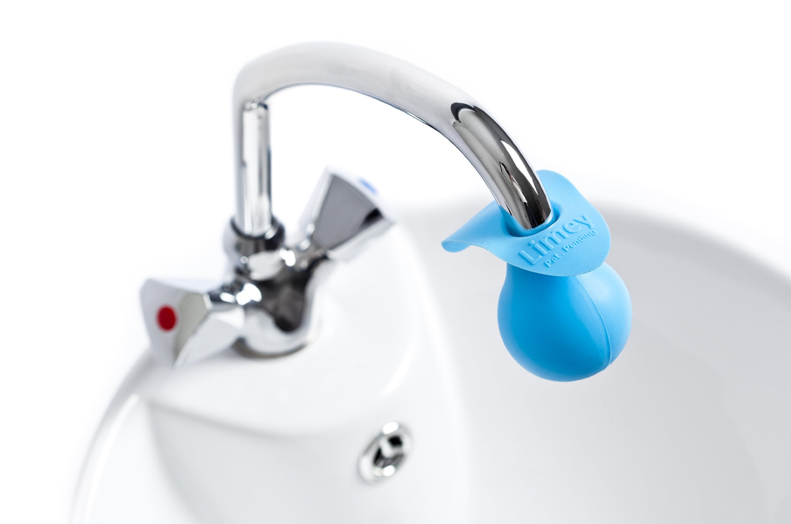 Limey - Tap Head Descaling Ball for Lime Scale Removal, Blue (2 Pack) 4