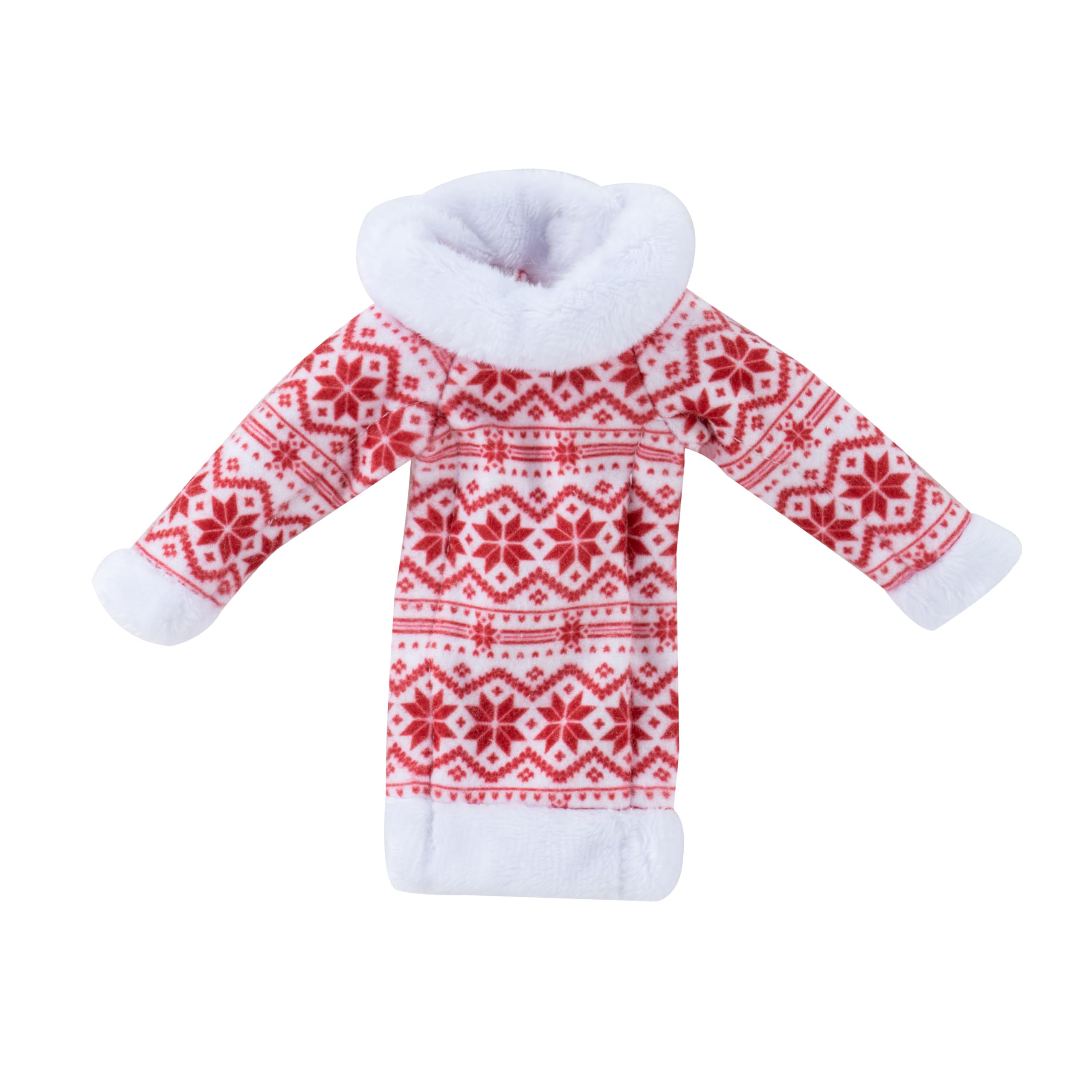 The Elf on the Shelf Claus Couture Sweater Dress - Festive Fair Isle Design for Scout Elves 13