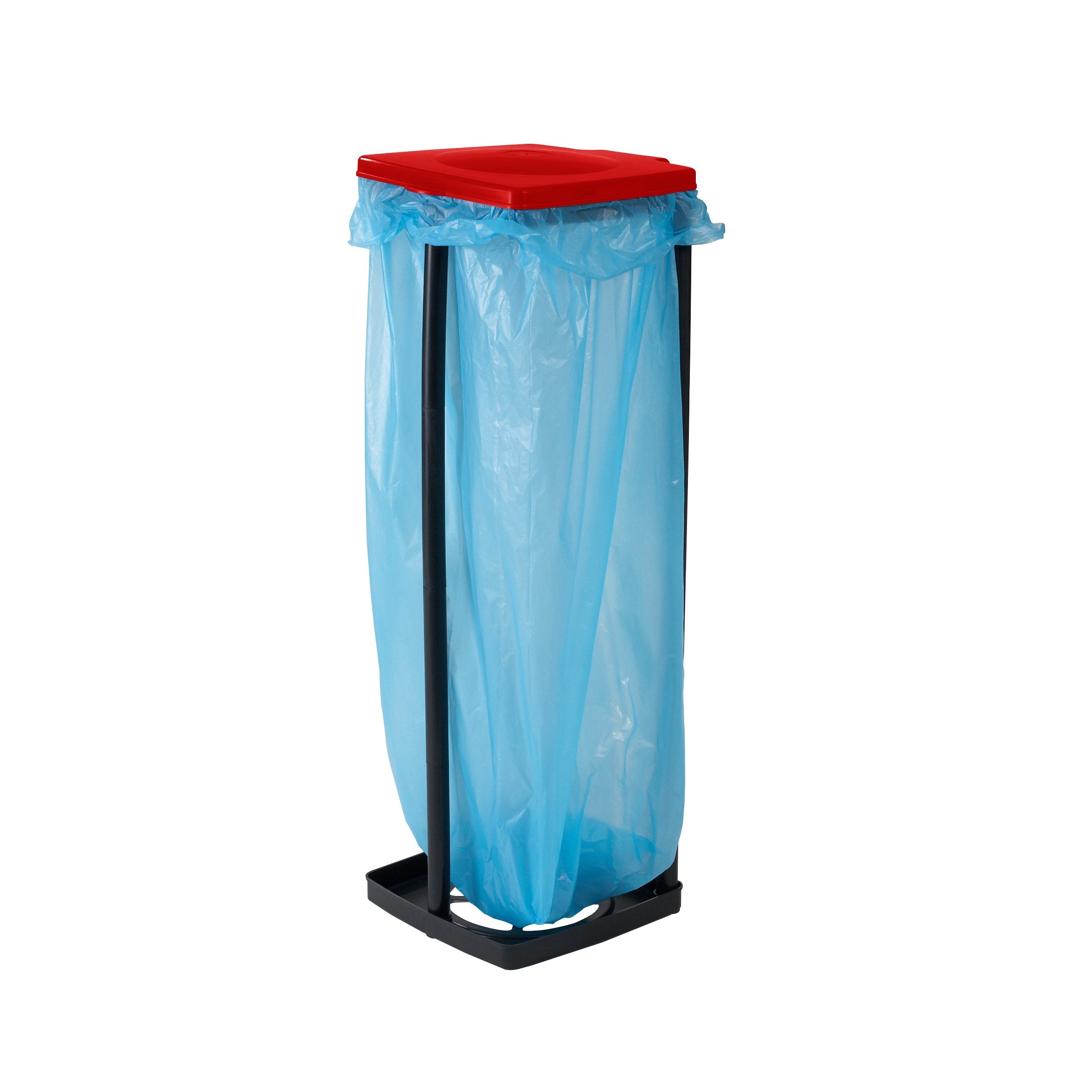 Axentia Top Star Bin Bag Holder Stand - 120L Capacity | Height Adjustable | Plastic 2