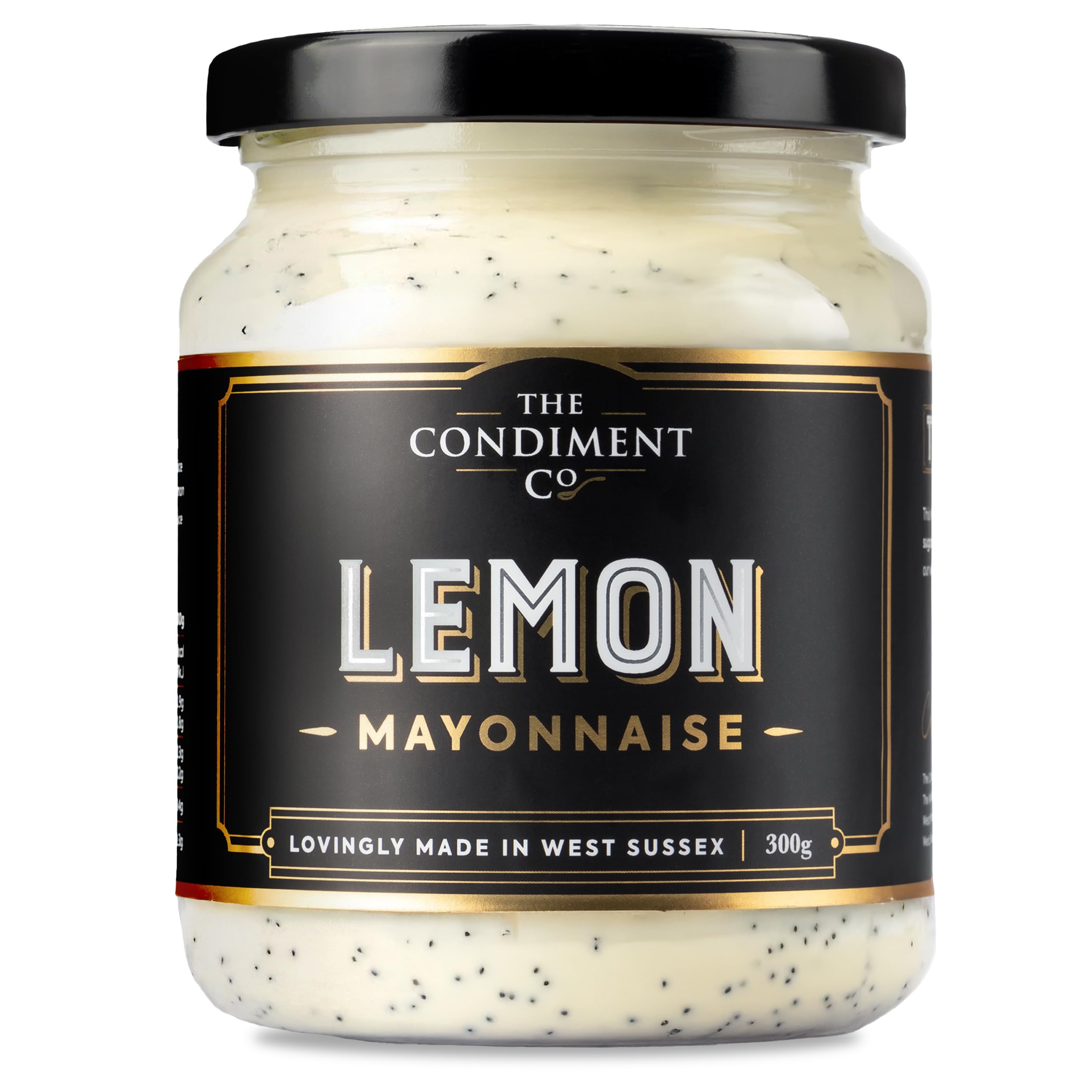 The Condiment Company Lemon Mayonnaise (300g Jar) - Free Range, Gluten Free 5