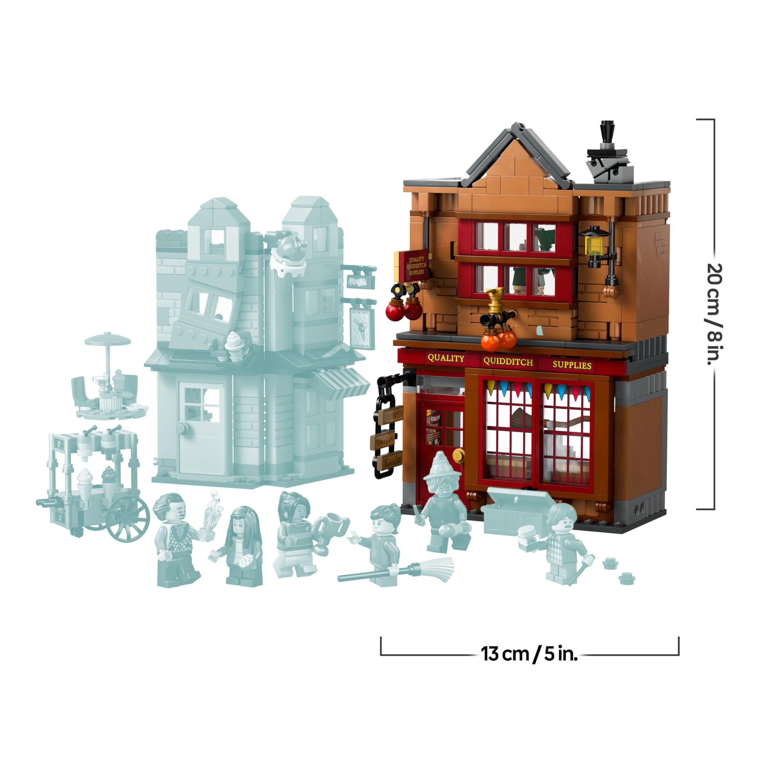 LEGO Harry Potter Quality Quidditch Supplies & Ice Cream Parlour Set 76452 | Ages 8+ 8