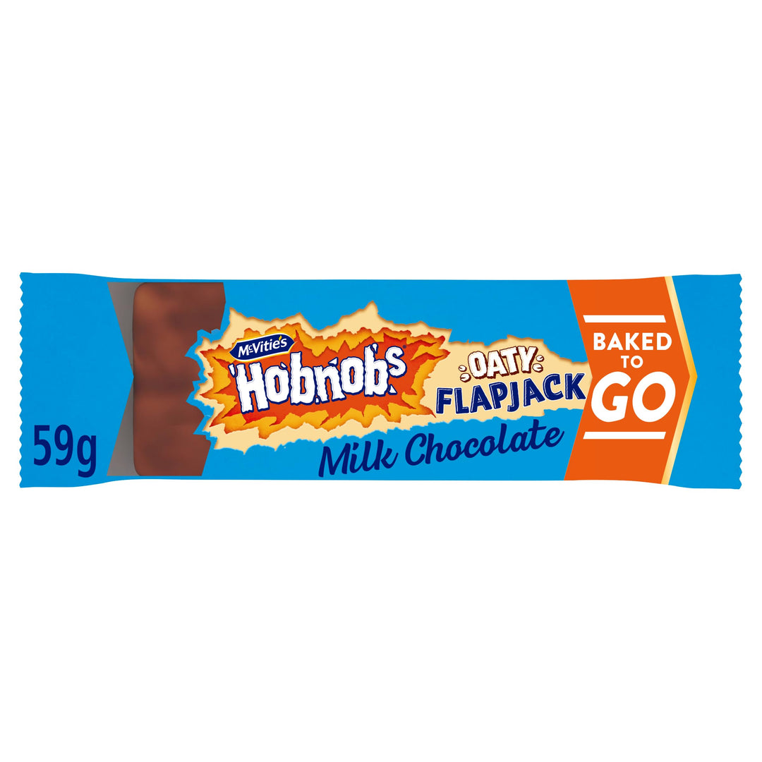 McVitie's Hobnobs Choccy Flapjack, 59g, Pack of 12 Bars