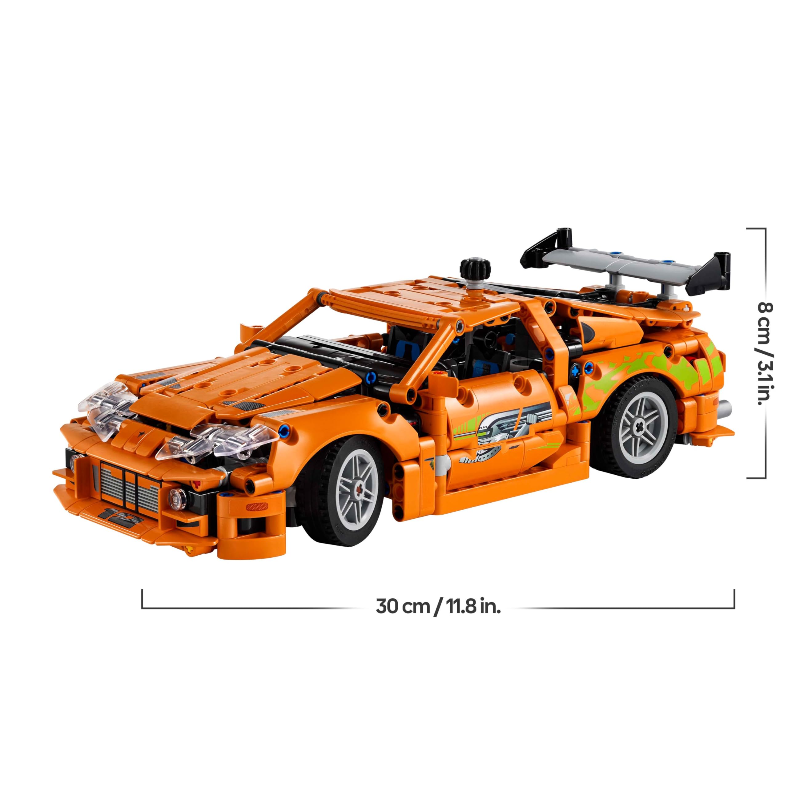 LEGO Technic Fast and Furious Toyota Supra MK4 Model Kit 42204 | 6-Cylinder Engine | Ages 9+ 9