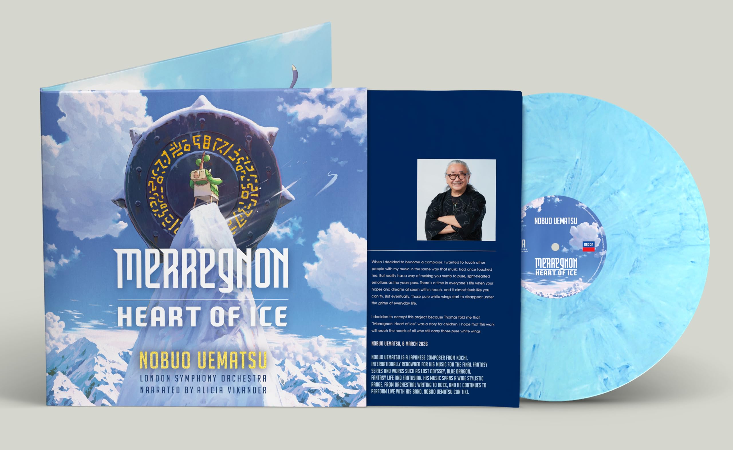 Nobuo Uematsu & London Symphony Orchestra - Merregnon: Heart of Ice [Ice Special Effect Vinyl]