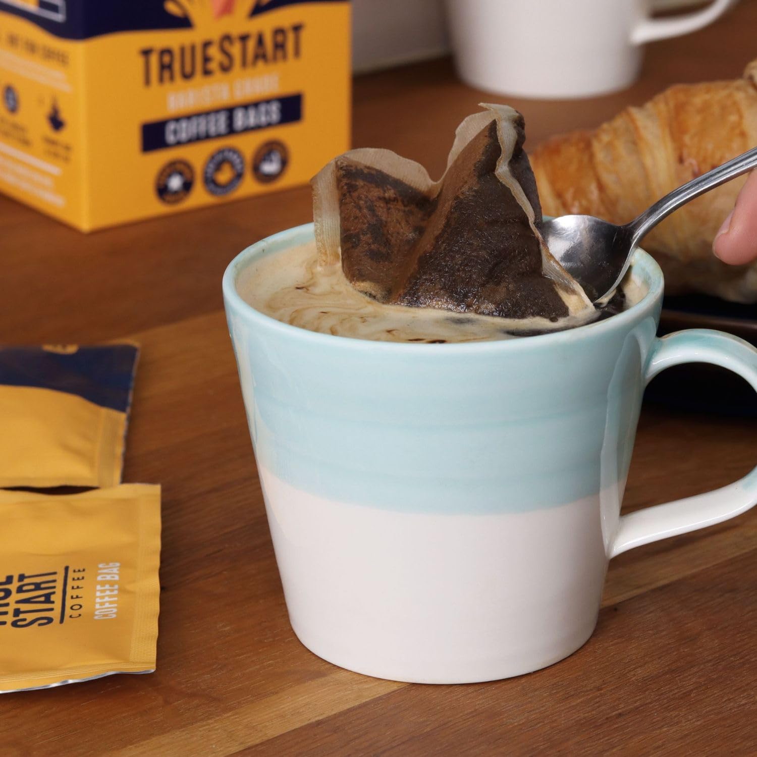TRUESTART Coffee Bags - Smooth Energising Colombian Arabica, Mycotoxin-Free, 10 Count 6