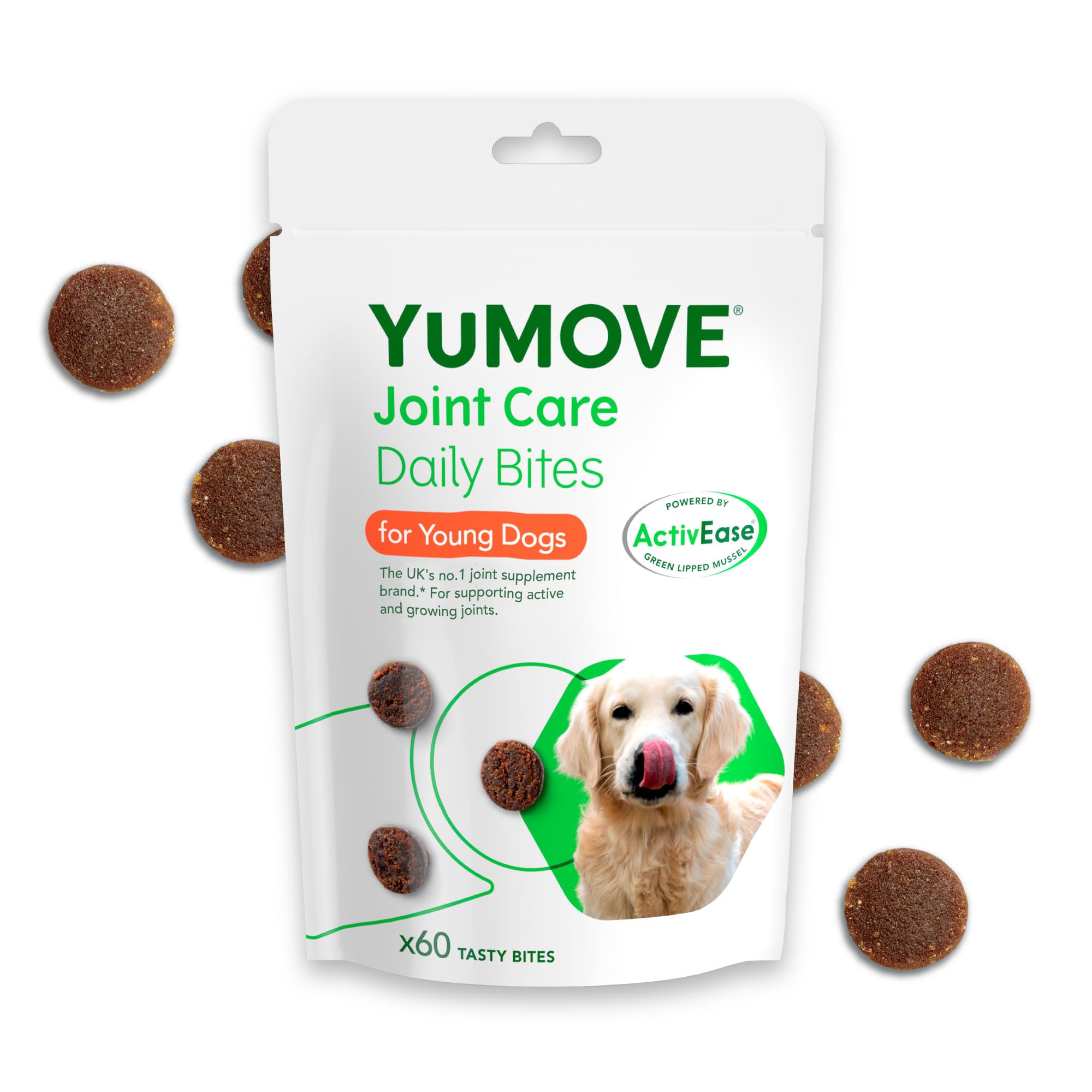 YuMOVE Daily Bites For Young Dogs - Preventative Joint Care | 60 Chews 1