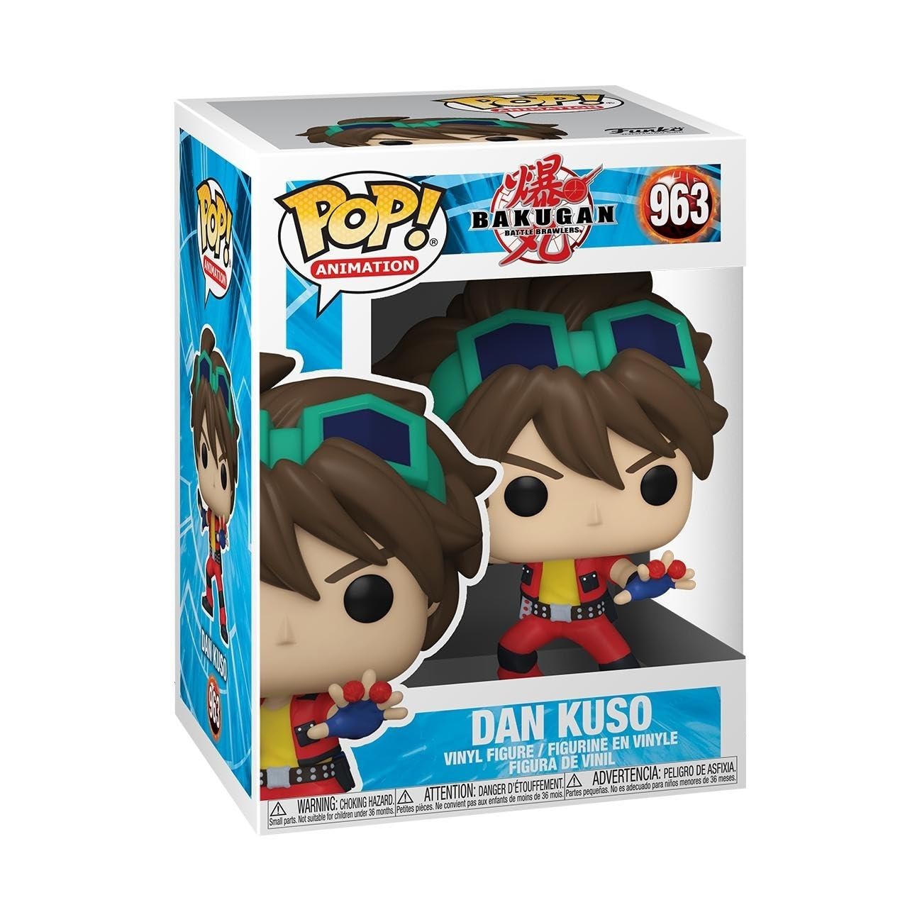 Funko Pop! Animation: Bakugan - Dan Vinyl Figure (54454) 9