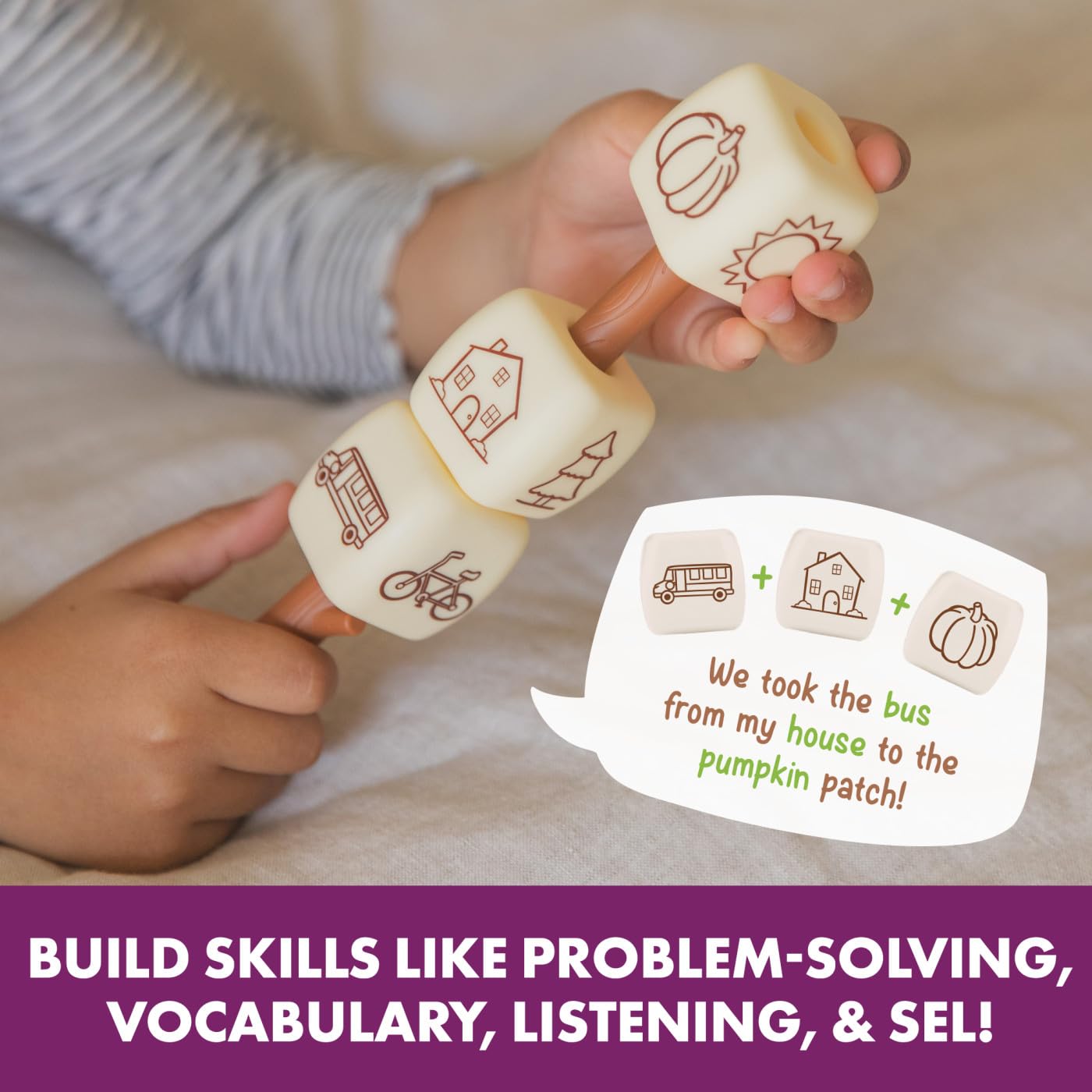 Learning Resources Campfire Chatmallows Story Telling Set - Creative Storytelling Play for Ages 4-8 10