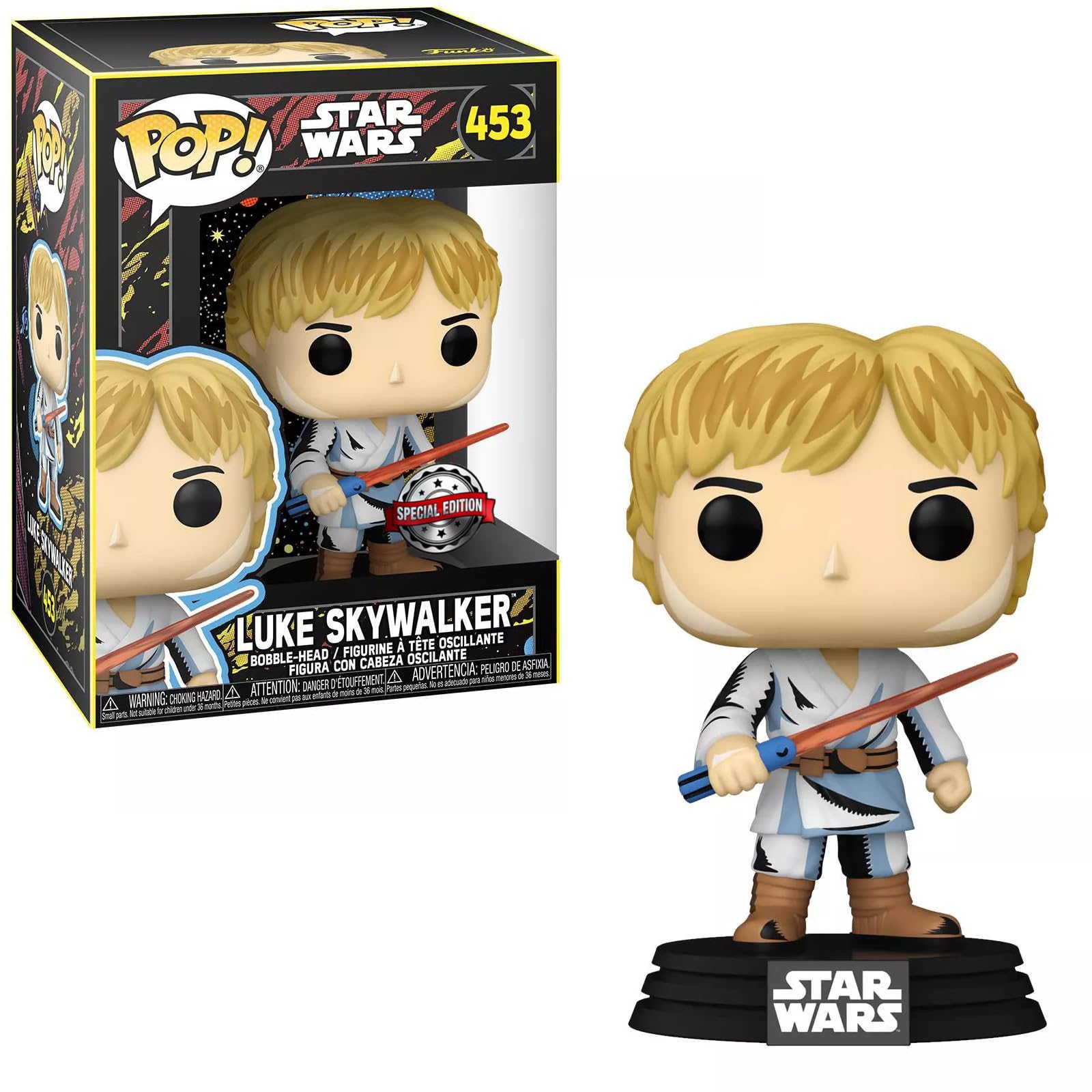 Funko Pop! Star Wars Retro Series - Luke Skywalker Vinyl Figure 453 3