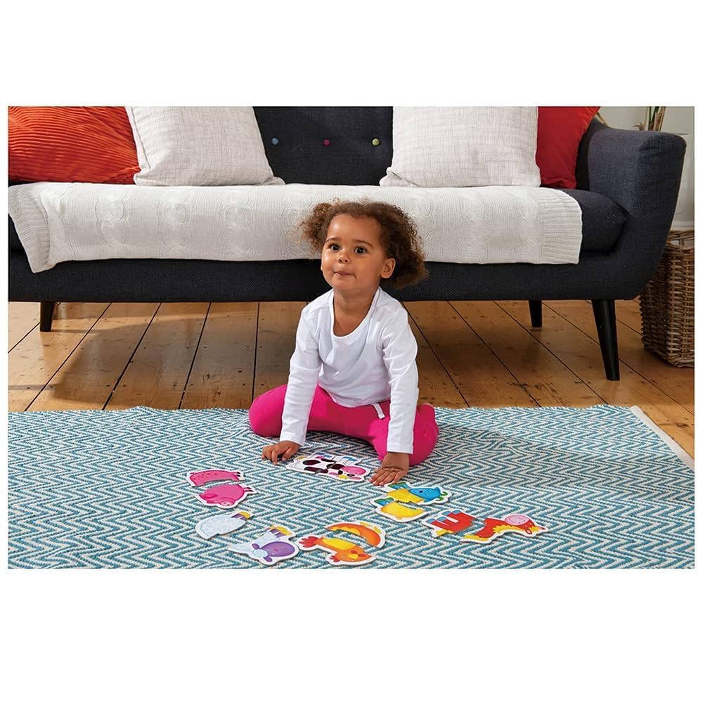 Galt Toys Baby Puzzles - Jungle Theme | 6 Shaped 2-Piece Puzzles for Ages 18 Months+ 2
