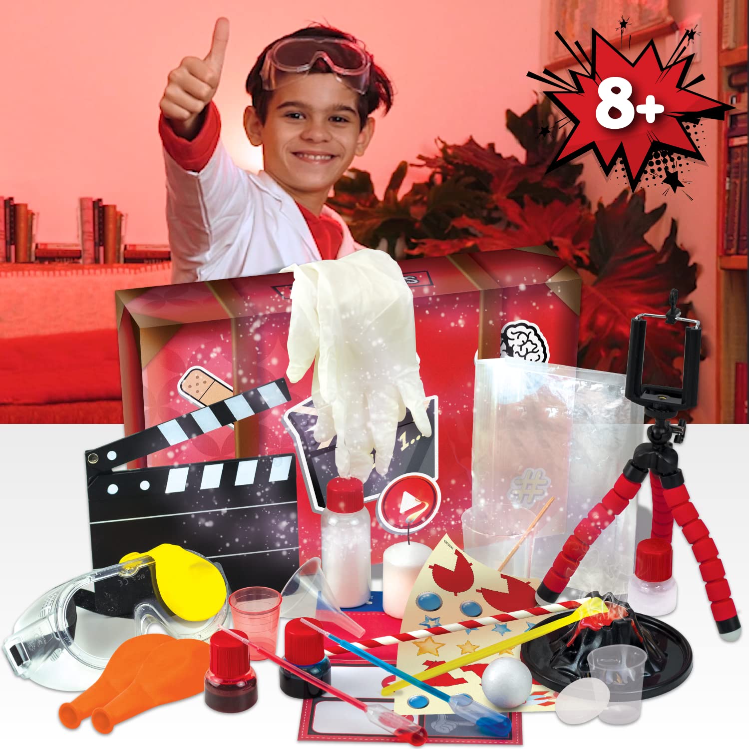 Science4you Be a Youtuber Starter Kit - STEM Science Lab for Kids 8+ 13