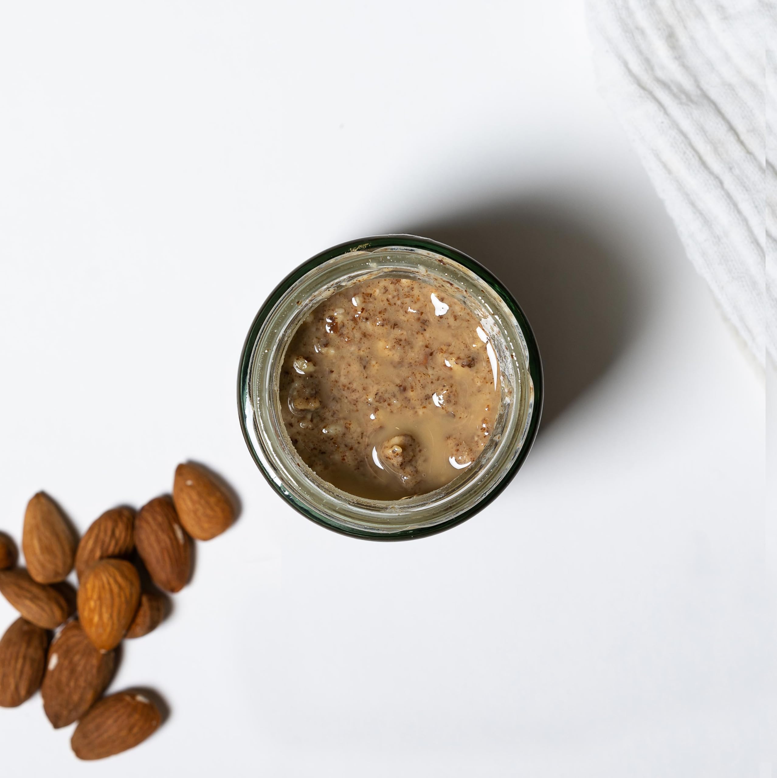 Nutural World Crunchy Almond Butter - 100% Almonds, Great Taste Award Winner | 1kg 3
