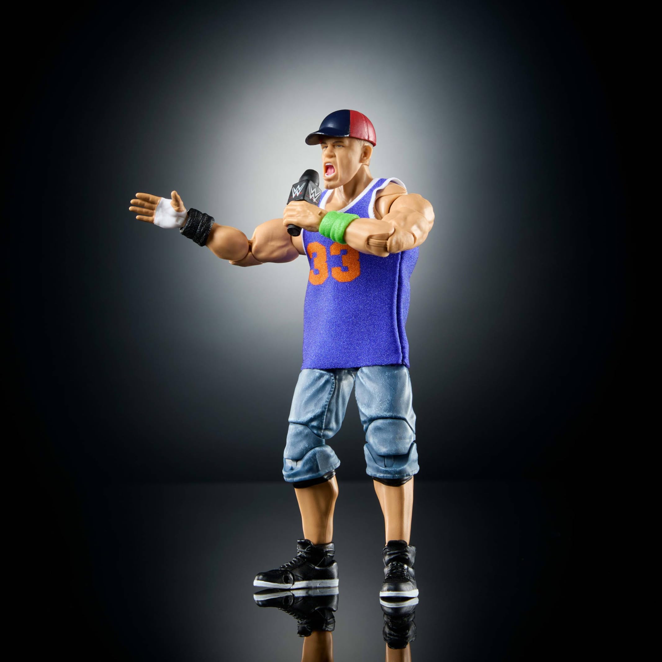 Mattel WWE Ultimate Edition John Cena 6-inch Action Figure & Accessories - 30+ Points of Articulation, Swappable Parts 3