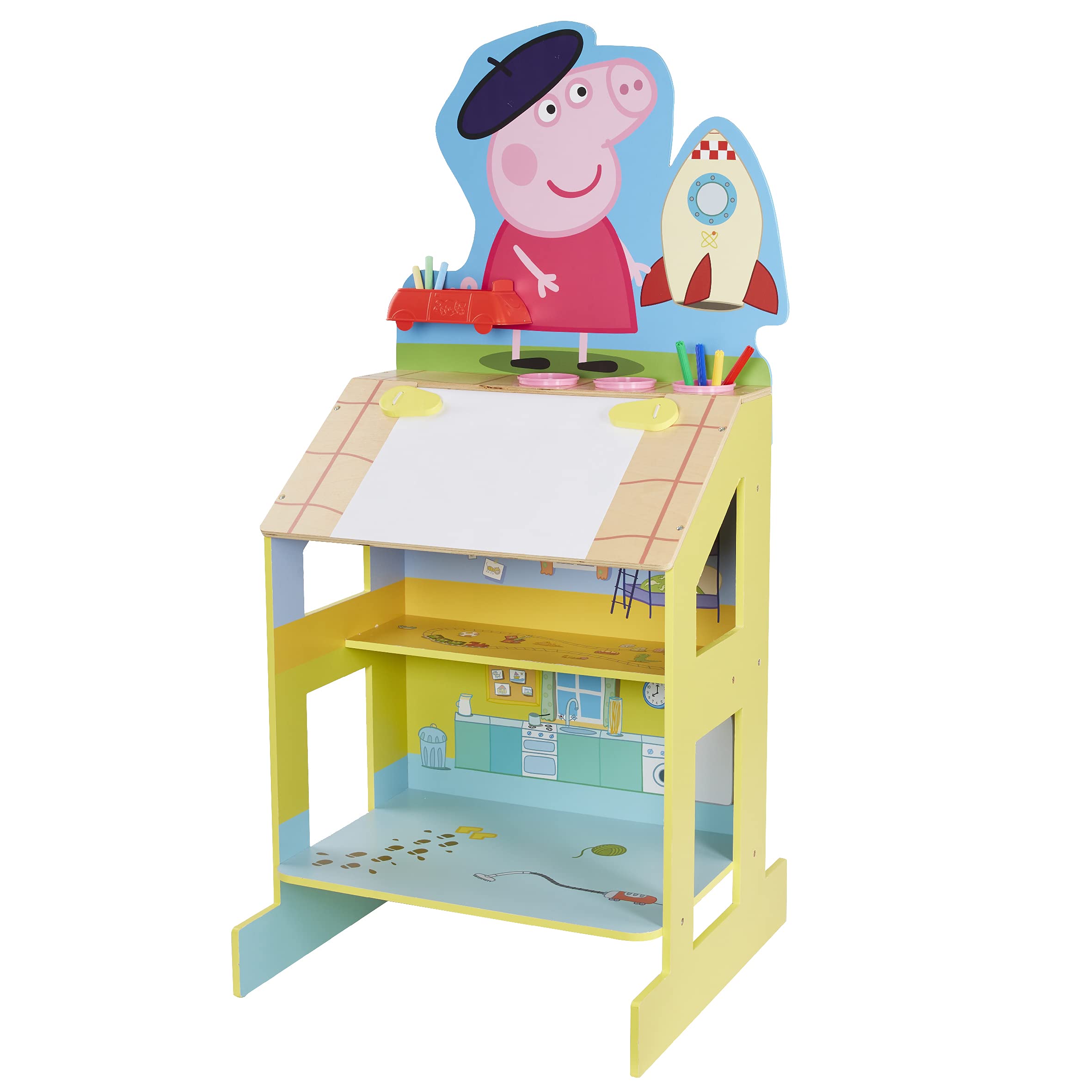 Peppa Pig Speel en teken houten schildersezel