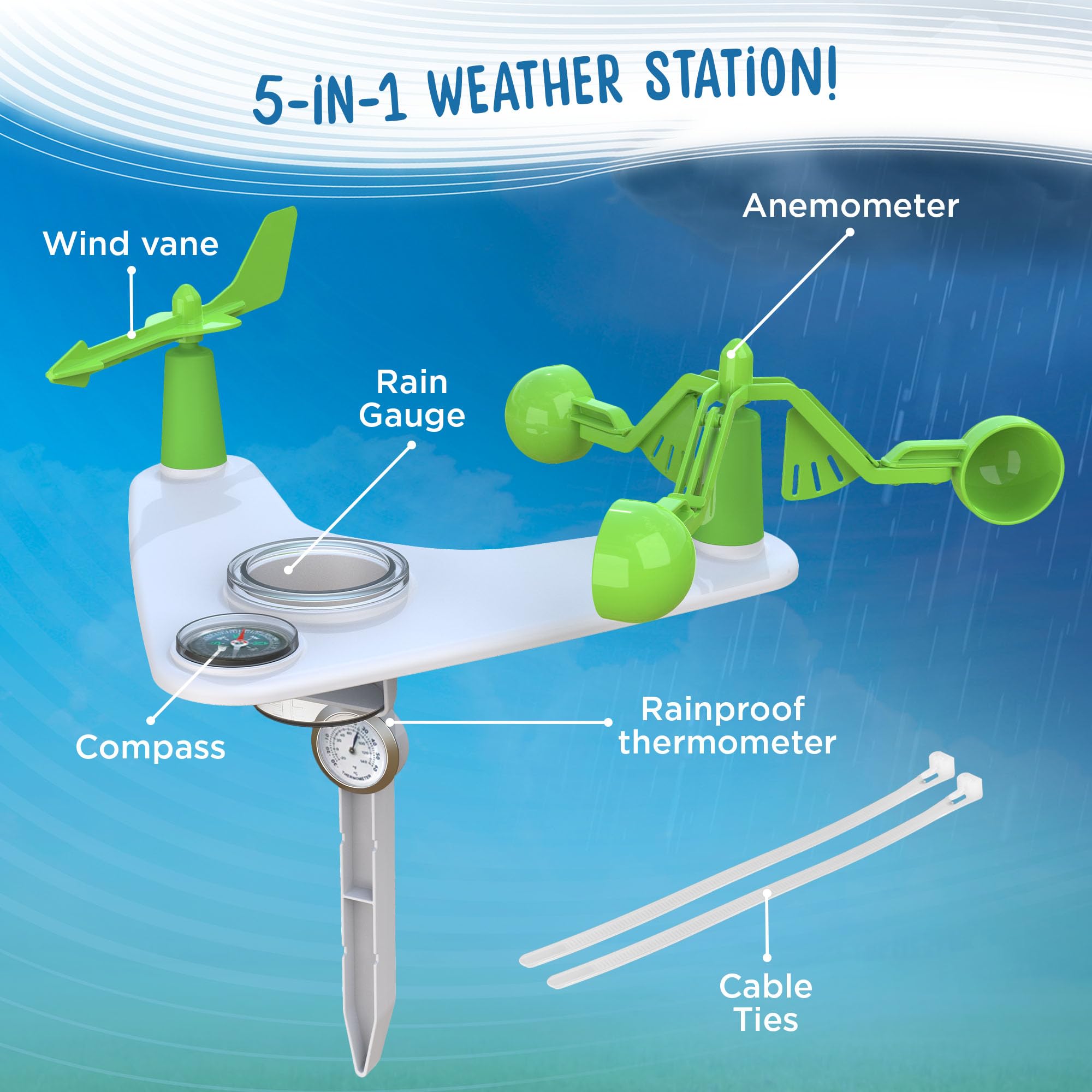 Thames & Kosmos Weather & Climate Lab Science Kit | Ages 6+ | STEM Focused 3