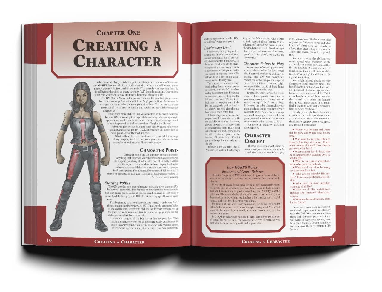Steve Jackson Games GURPS Basic Set: Characters | Roleplaying System | 4th Edition 4