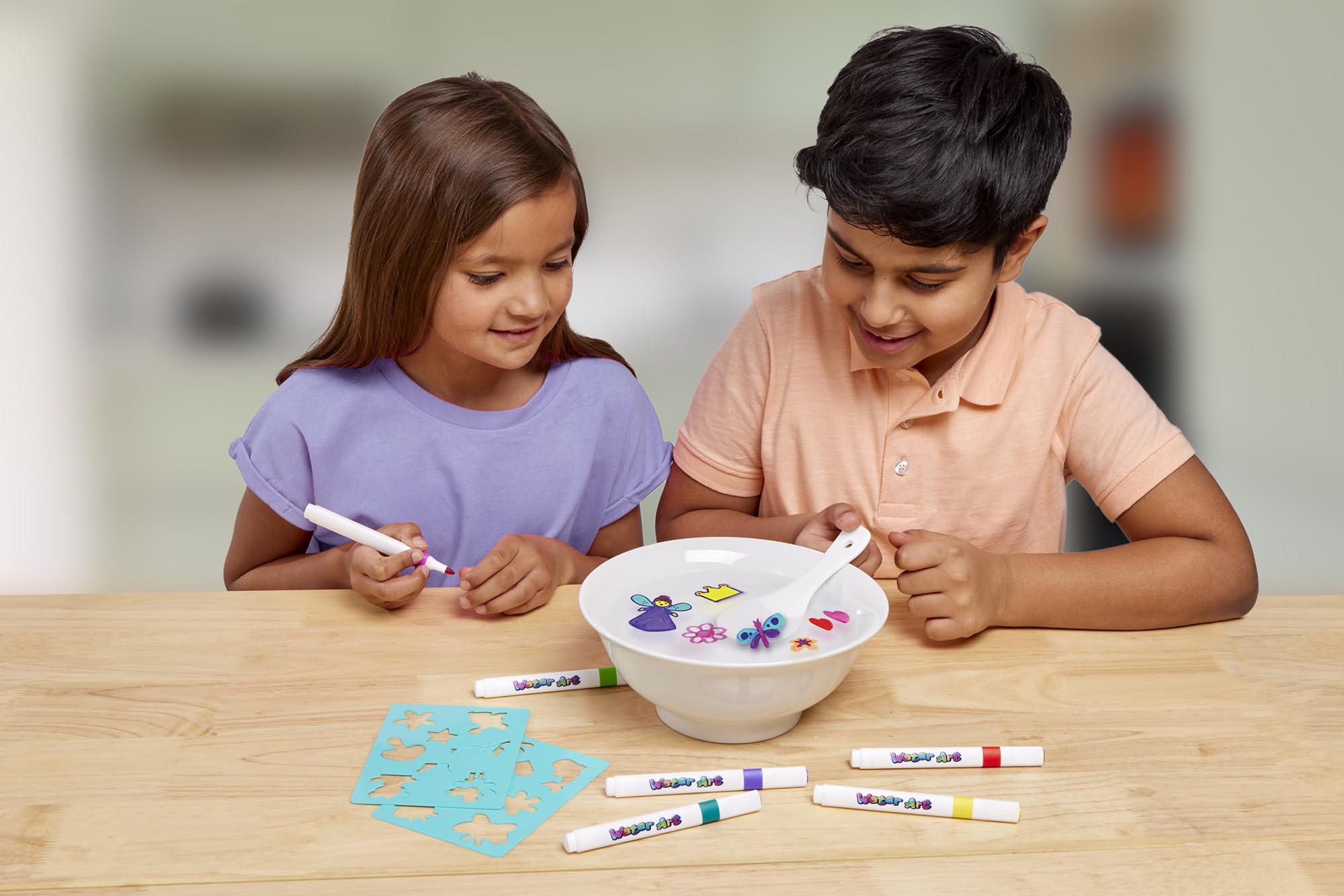 Water Art X-WA1003F Fairy Garden 6-Pen Craft Set - Arts & Crafts for Kids 10