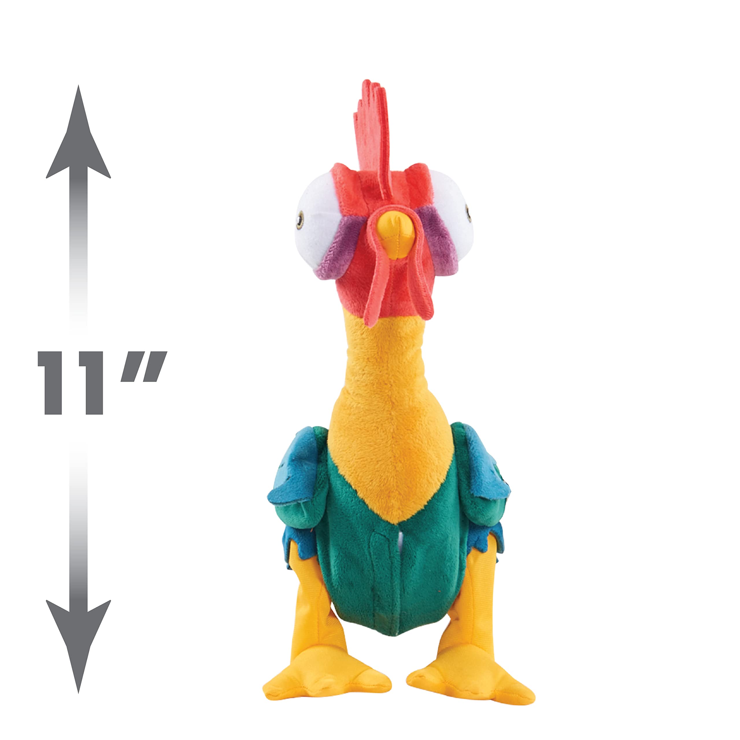 Just Play Moana Hei Hei Feature Plush - Interactive Dancing & Clucking Plush Toy