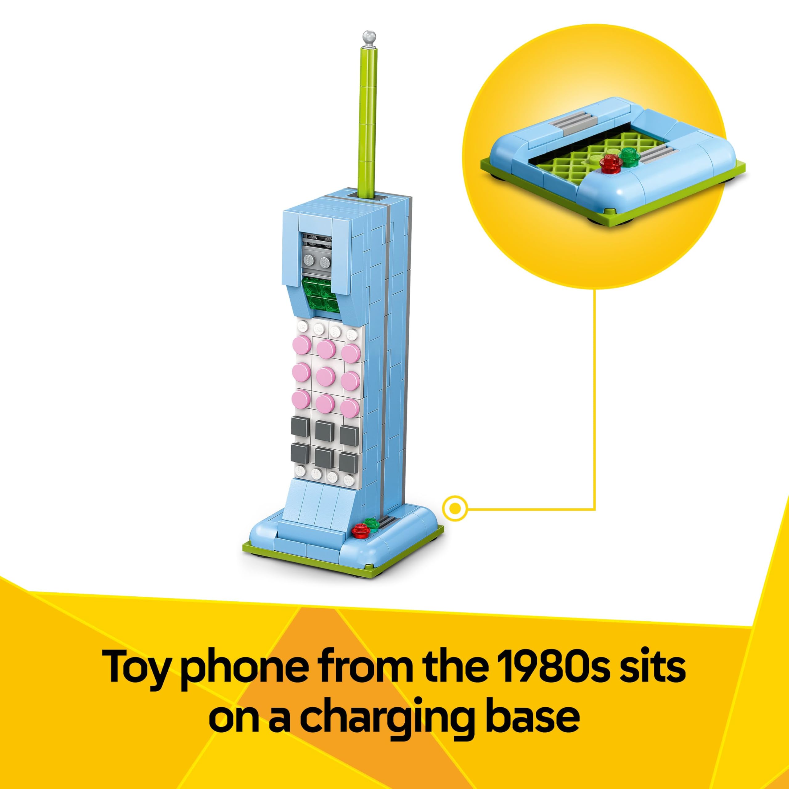 LEGO Creator 3in1 Retro Telephone 31174 Building Set | 3 Models in 1 | Ages 8+ 5