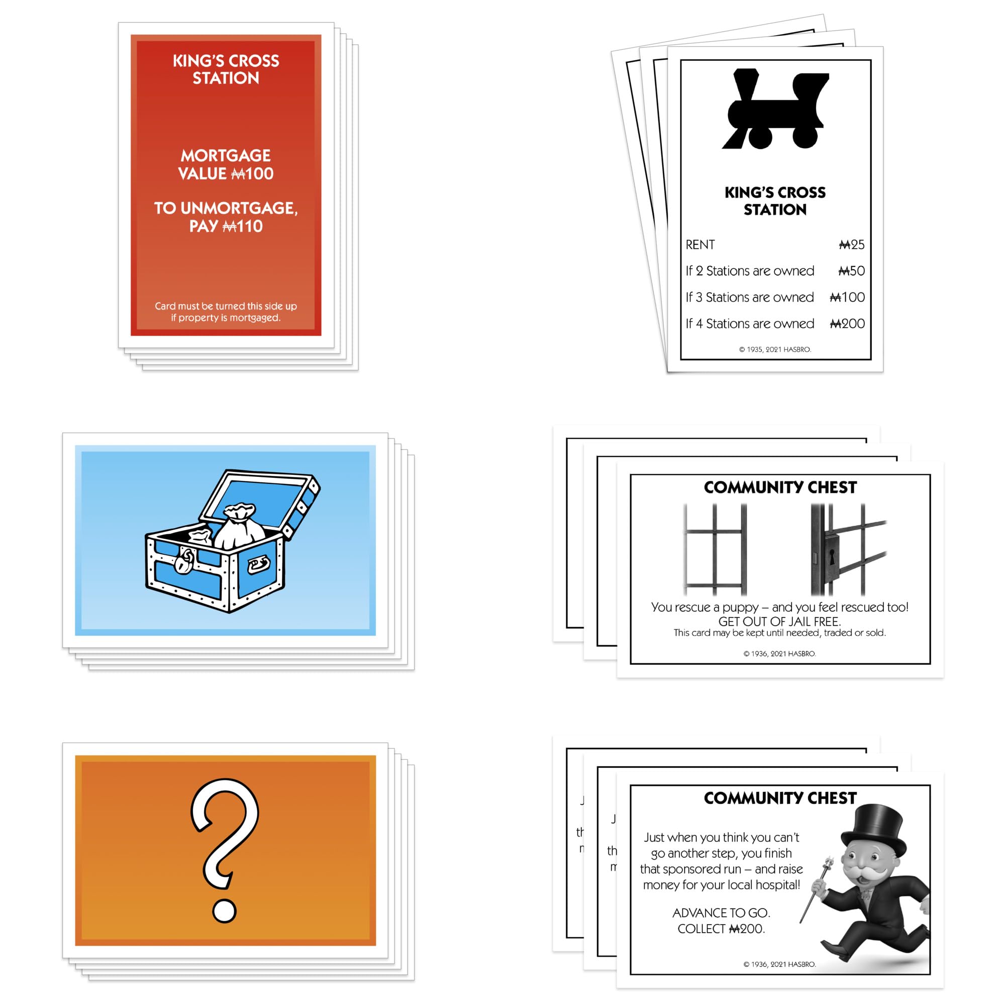 Monopoly Game - Fast-Dealing Property Trading | 2-6 Players | Ages 8+ | Family Edition 2