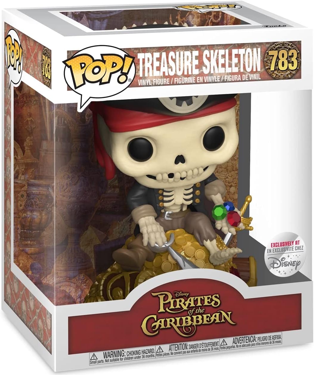 Funko Pop! Disney Pirates of the Caribbean - Treasure Skeleton Vinyl Figure (48889)