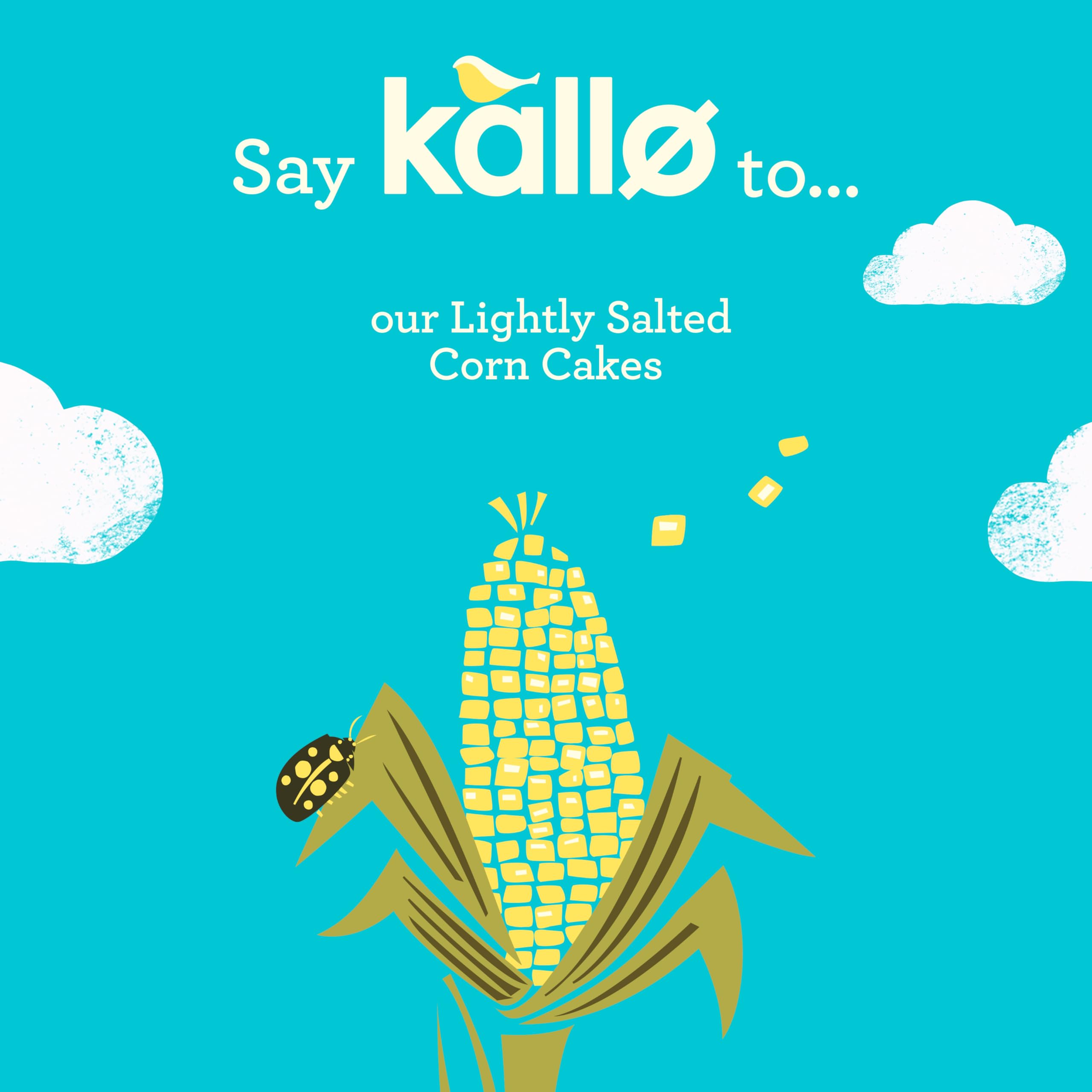 Kallo Lightly Salted Corn Cakes - 130g | Gluten-Free | Vegetarian & Vegan 3