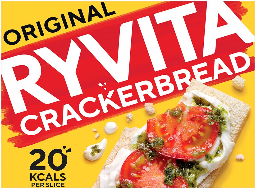 Rywita Original Crackerbread - Low Fat, High Fibre | 8 x 125g Packs