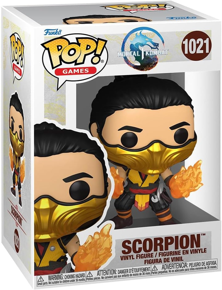 Funko Pop! Games - Mortal Kombat Scorpion Vinyl Figure (MK1)