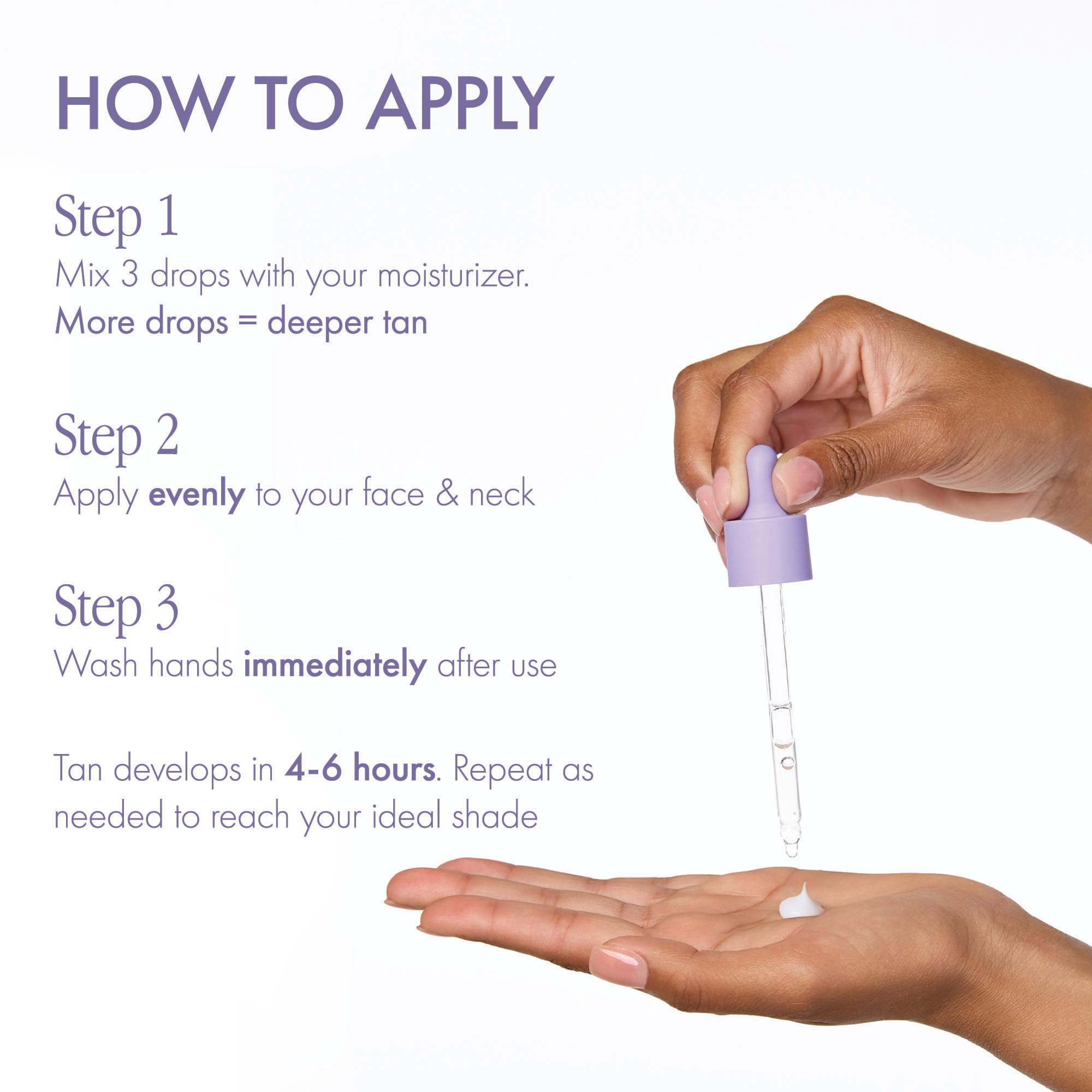 Isle of Paradise Self Tanning Face Drops - Dark - 30 ml 9