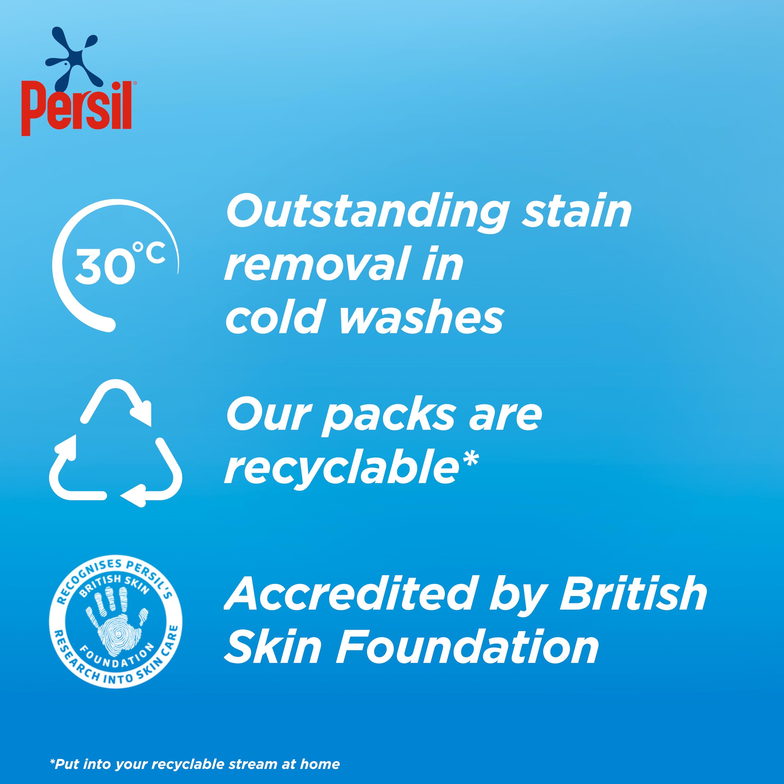 Persil Non Bio Washing Powder - Gentle on Sensitive Skin, Outstanding Stain Removal | 500 g 6