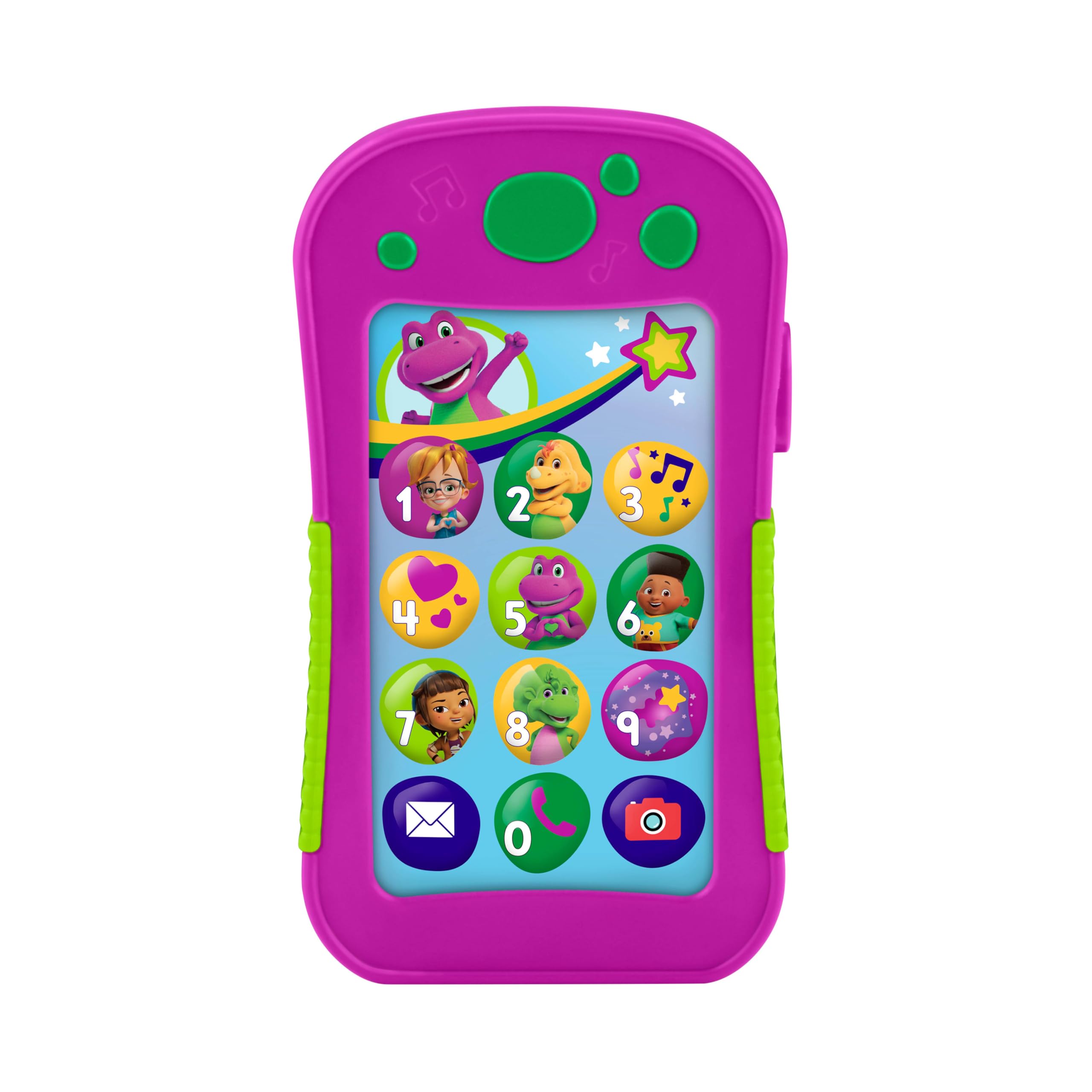 Barney's World Hey Phone - Music, Lights & Phrases | Ages 2+ | Multicolor 1