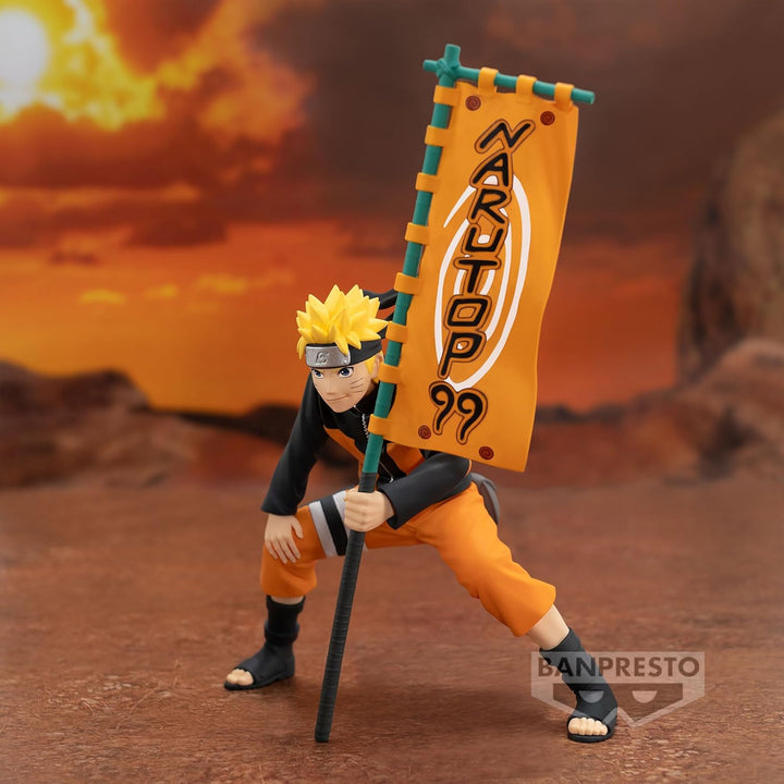 Banpresto Naruto Uzumaki Naruto Narutop99 Action Figure, 11 cm, Multicoloured, B