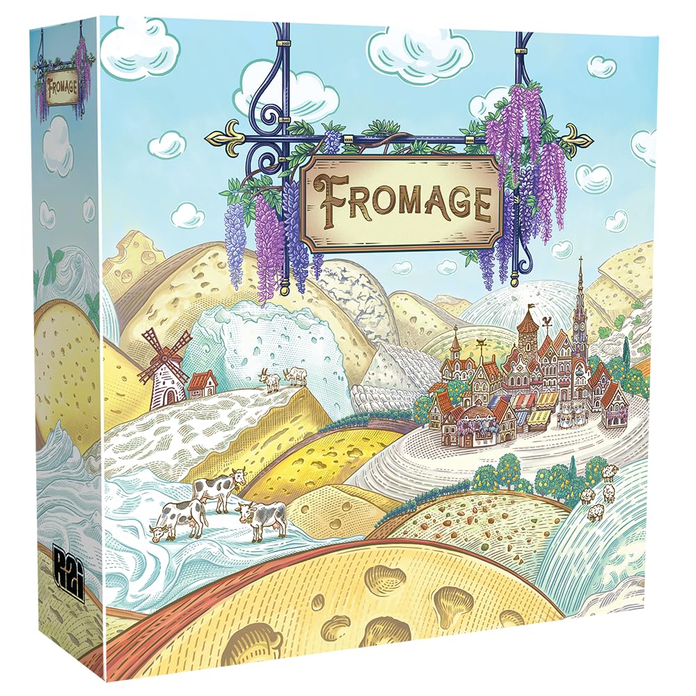 Road To Infamy Games Fromage Board Game 4