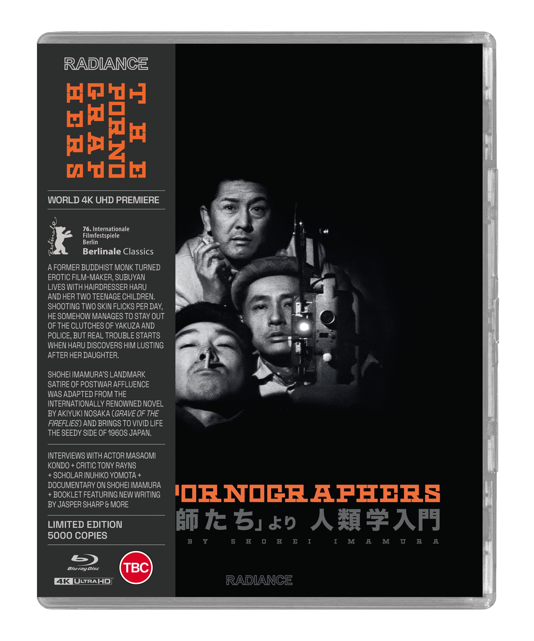 The Pornographers [4K UHD + Blu-ray]