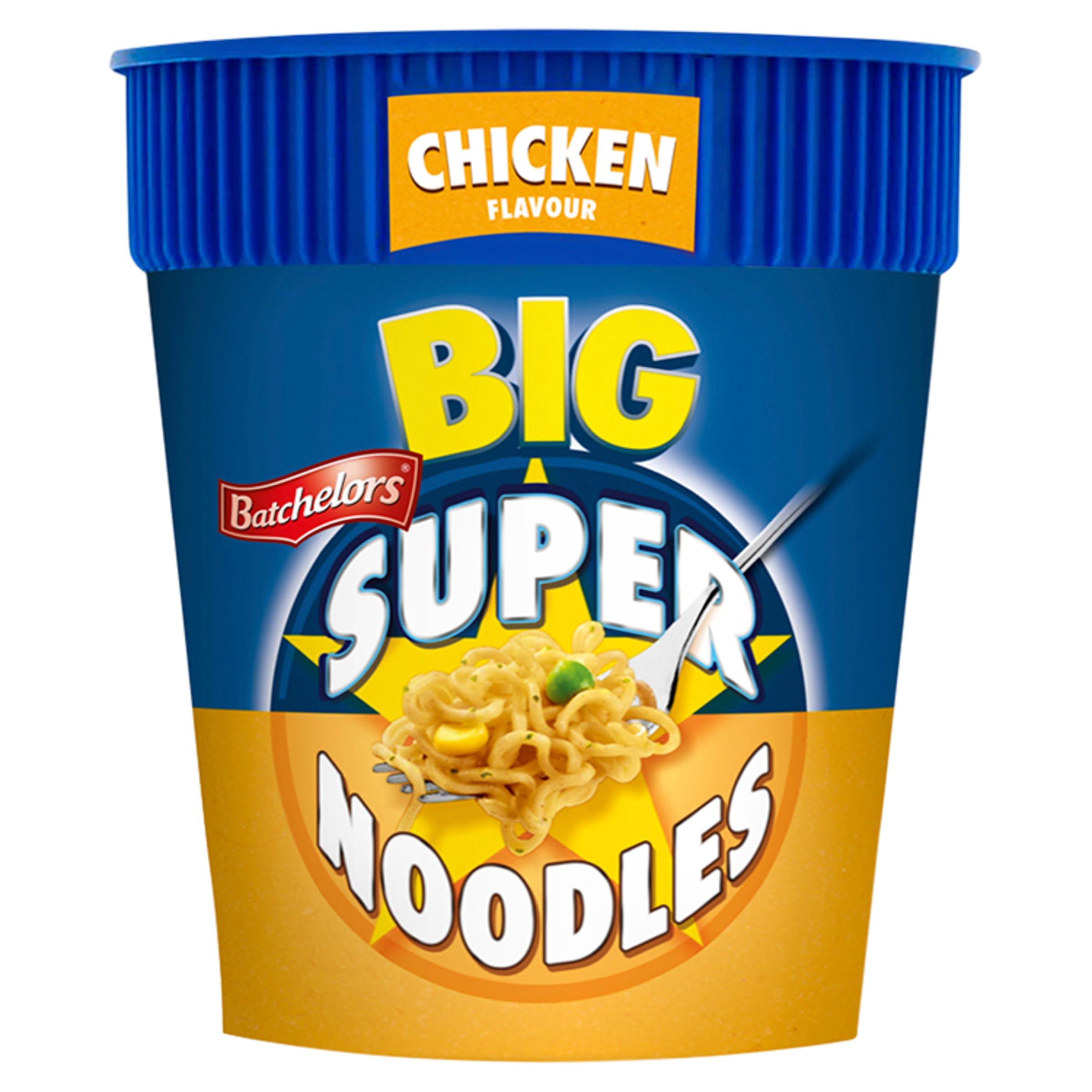 Batchelors Big Super Noodles Chicken Flavour Instant Snack Pot - 100 g (Pack of 6) 6
