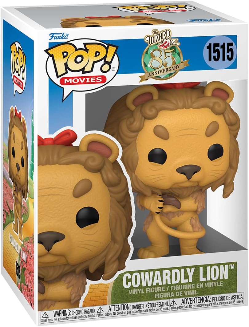 Funko Pop! Movies: The Wizard of Oz - Cowardly Lion Vinyl Figure (75973)