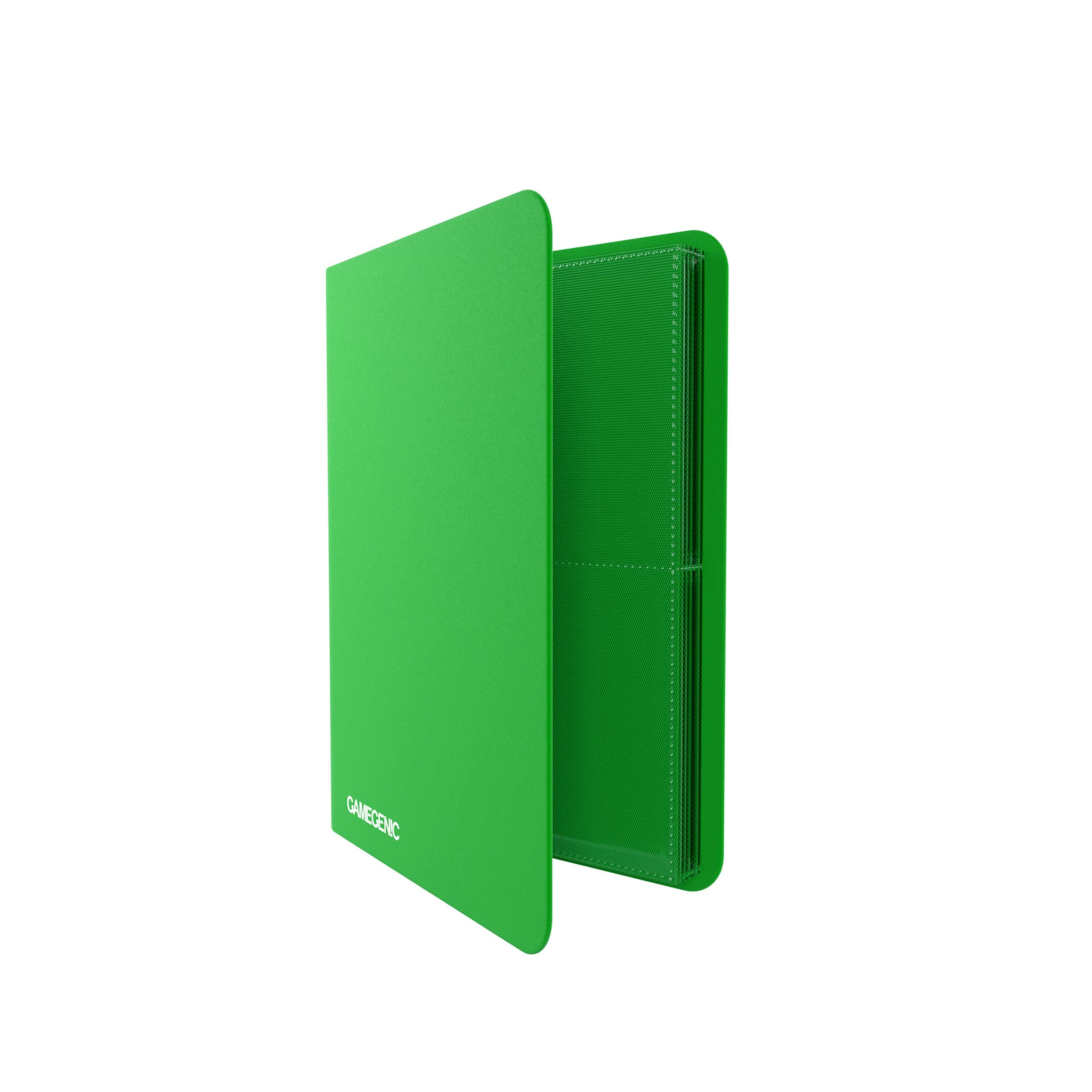 Gamegenic Casual Album 8-Pocket Green | Holds 160 Sleeved Cards | Side-Loading Pockets 2