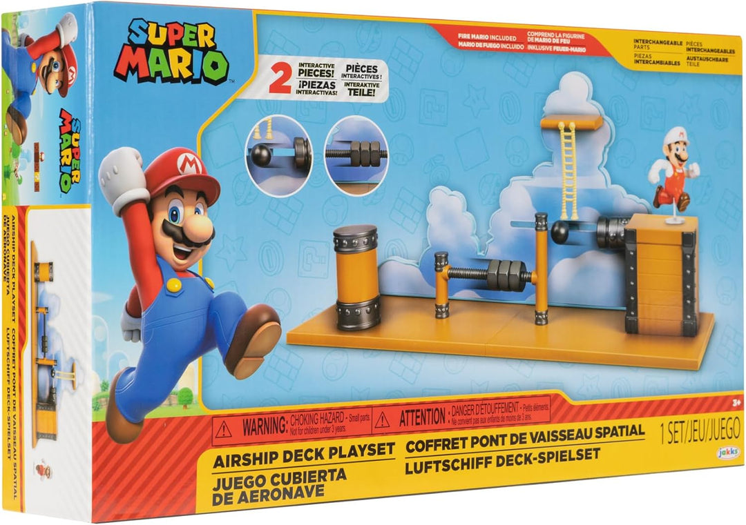 Super Mario - Nintendo 2.5" Airship Deck Playset (2023)