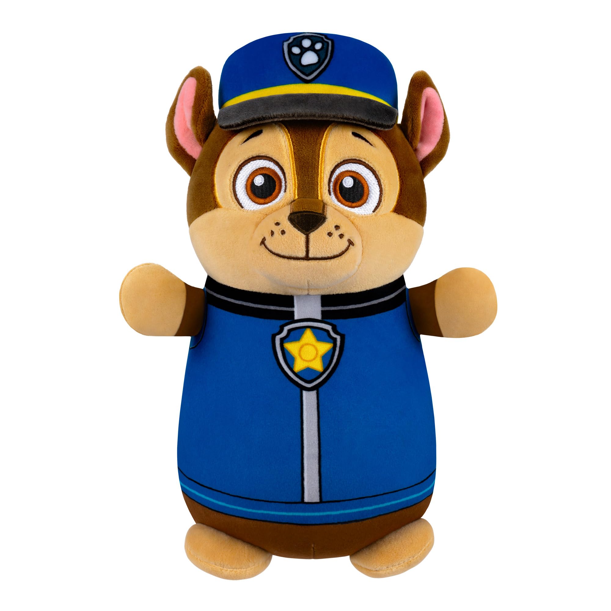 Squishmallows Chase HugMees 10-Inch Plush - Paw Patrol Cuddle Buddy
