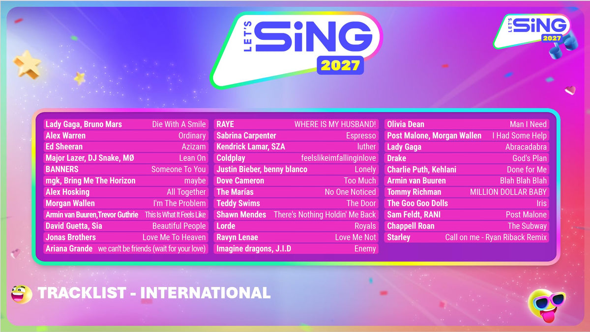 Let's Sing 2027 2 Mic Bundle [PS5]