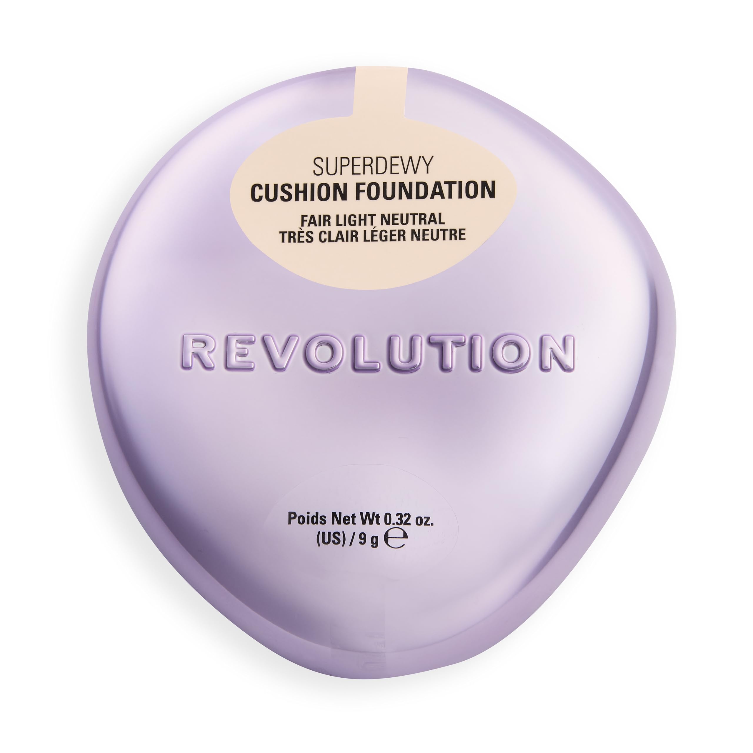 Revolution Beauty London Superdewy Cushion Foundation - Buildable Coverage | Hydrating | Light Neutral