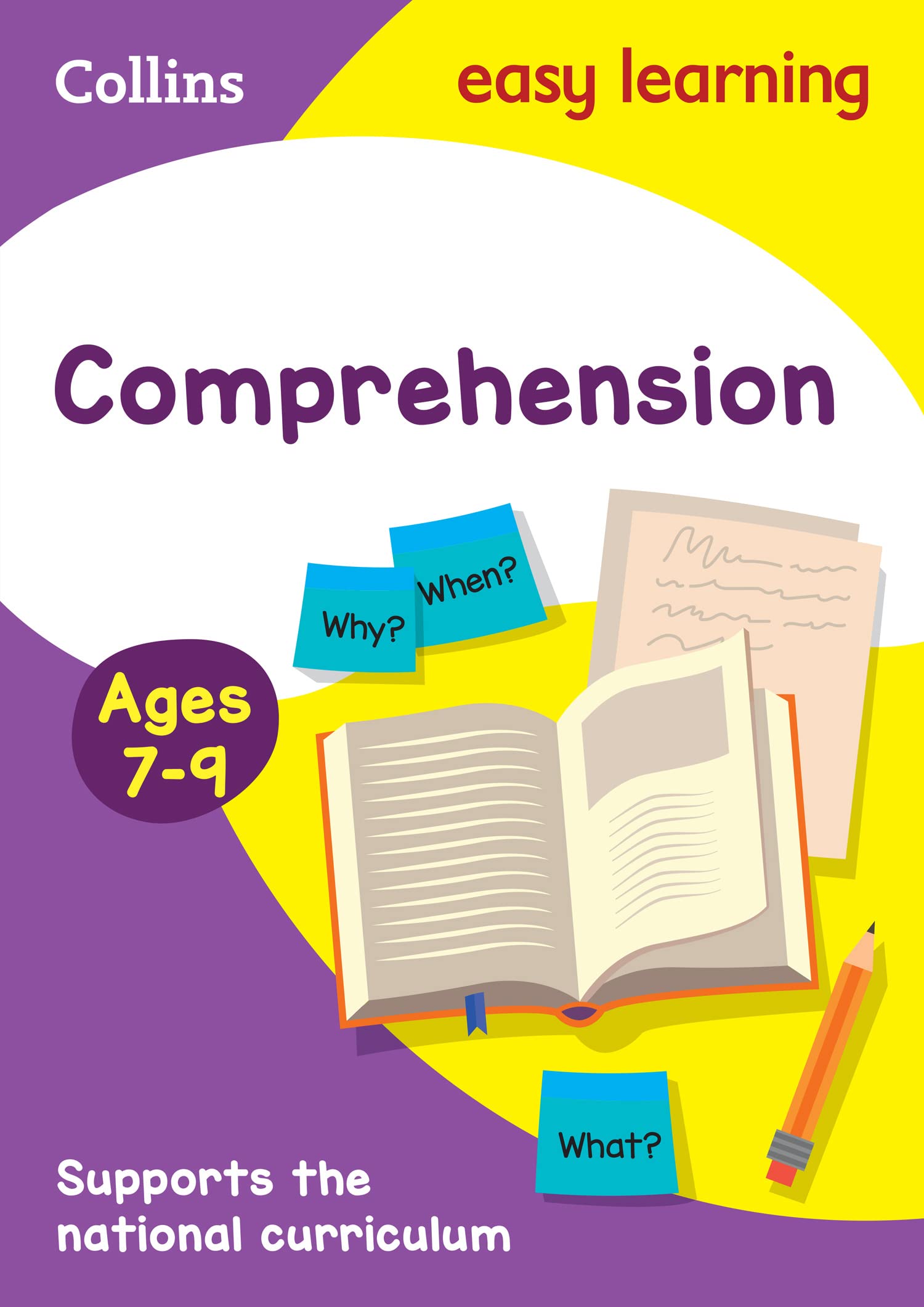 Collins Comprehension Ages 7-9 | KS2 English Reading & Writing Skills Practice Book 1