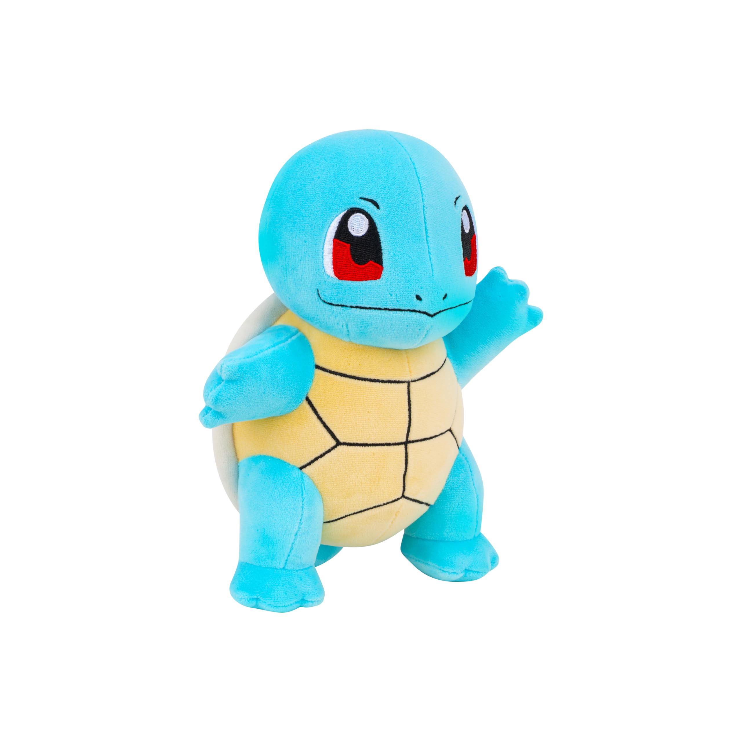 Pokémon Squirtle 8-Inch Stuffed Animal Plush | Classic Edition | Blue Polyester 3