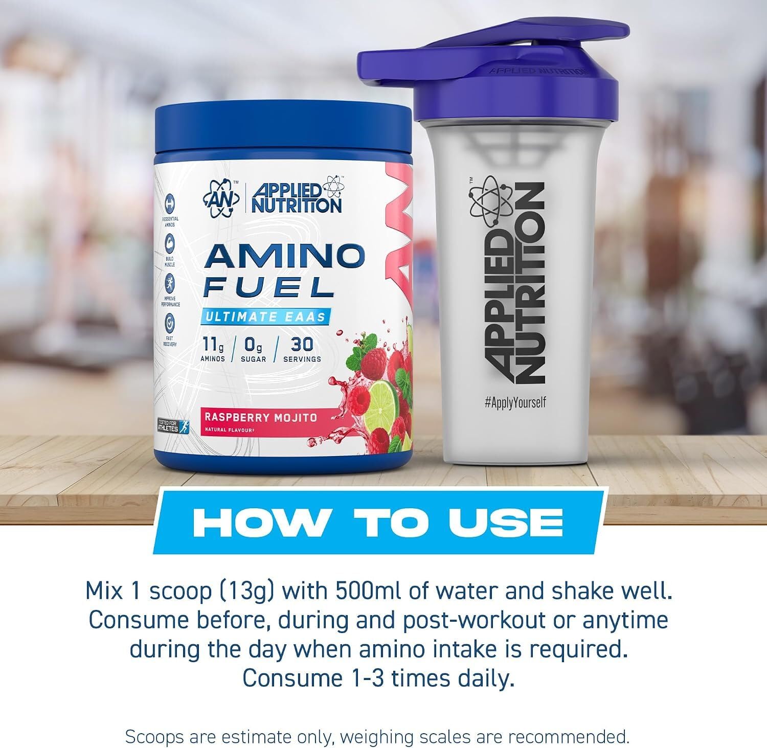 Applied Nutrition Amino Fuel - 11g Amino Acids, Zero Sugar | 30 Servings | Powder 6