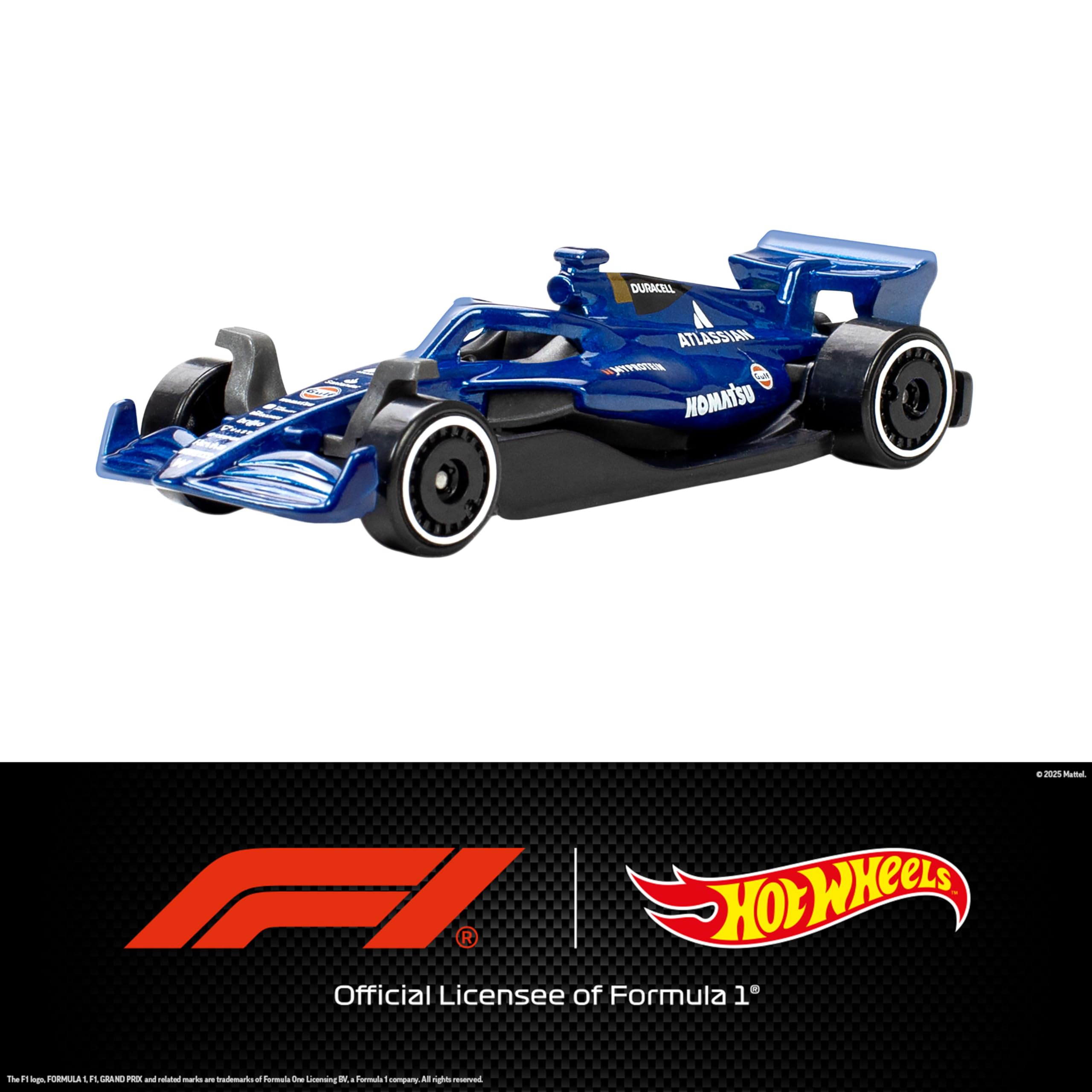 Hot Wheels Formula 1 1:64 Scale Die-Cast 5-Pack, Set of 5 Officially Licens 3