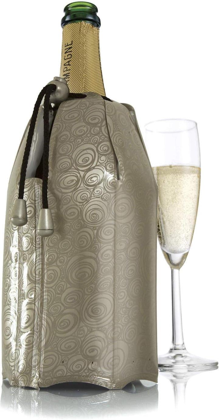 Vacu Vin Rapid Ice Champagne Cooler - Platinum